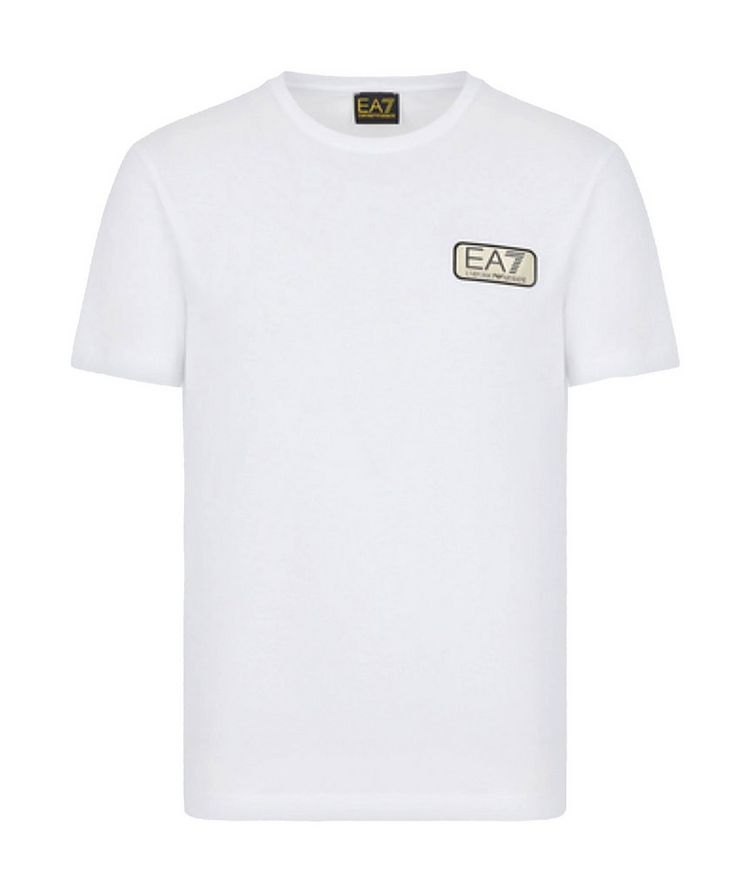 EA7 Logo Cotton T-Shirt image 0