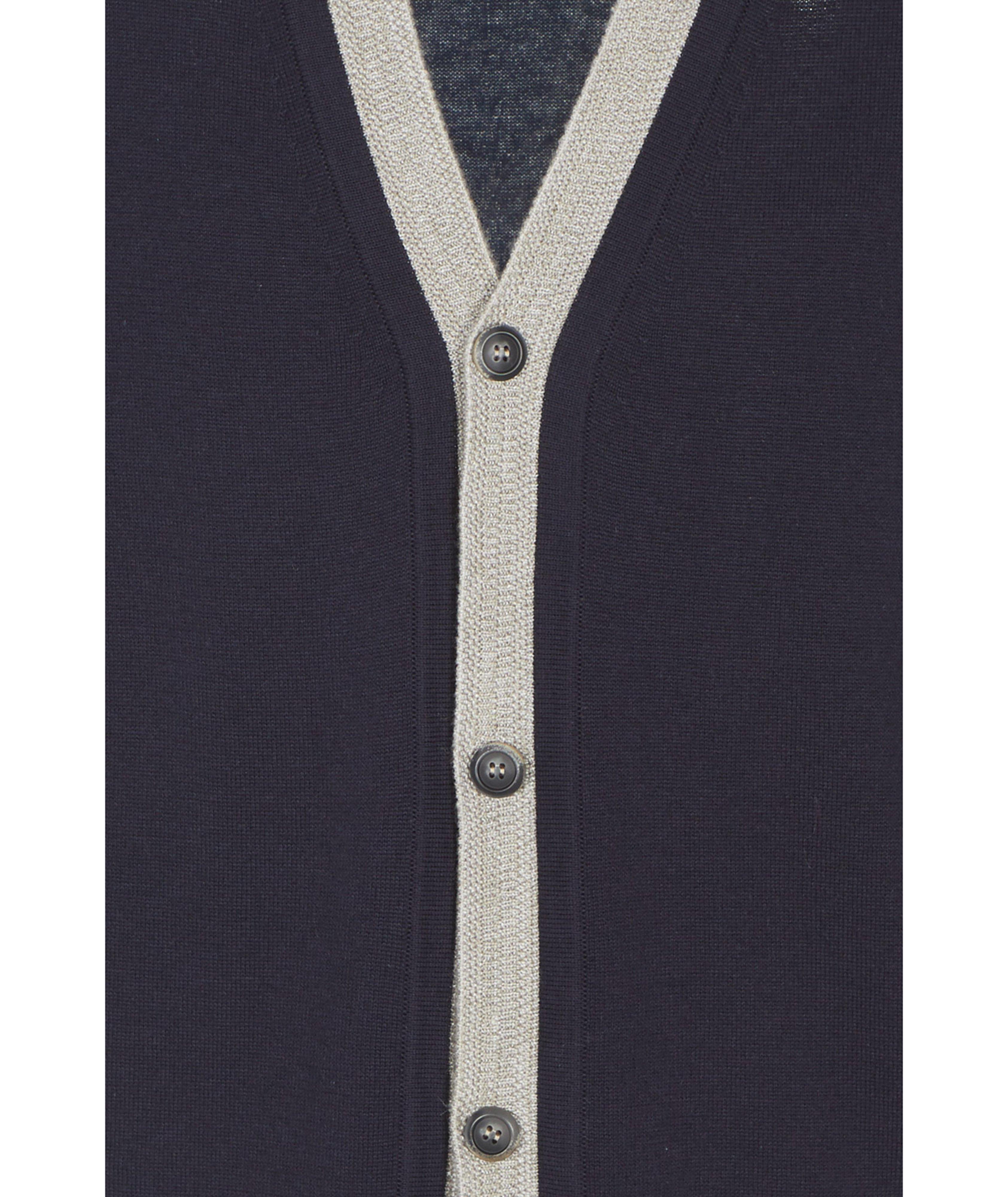 Cardigan en mélange de coton image 2