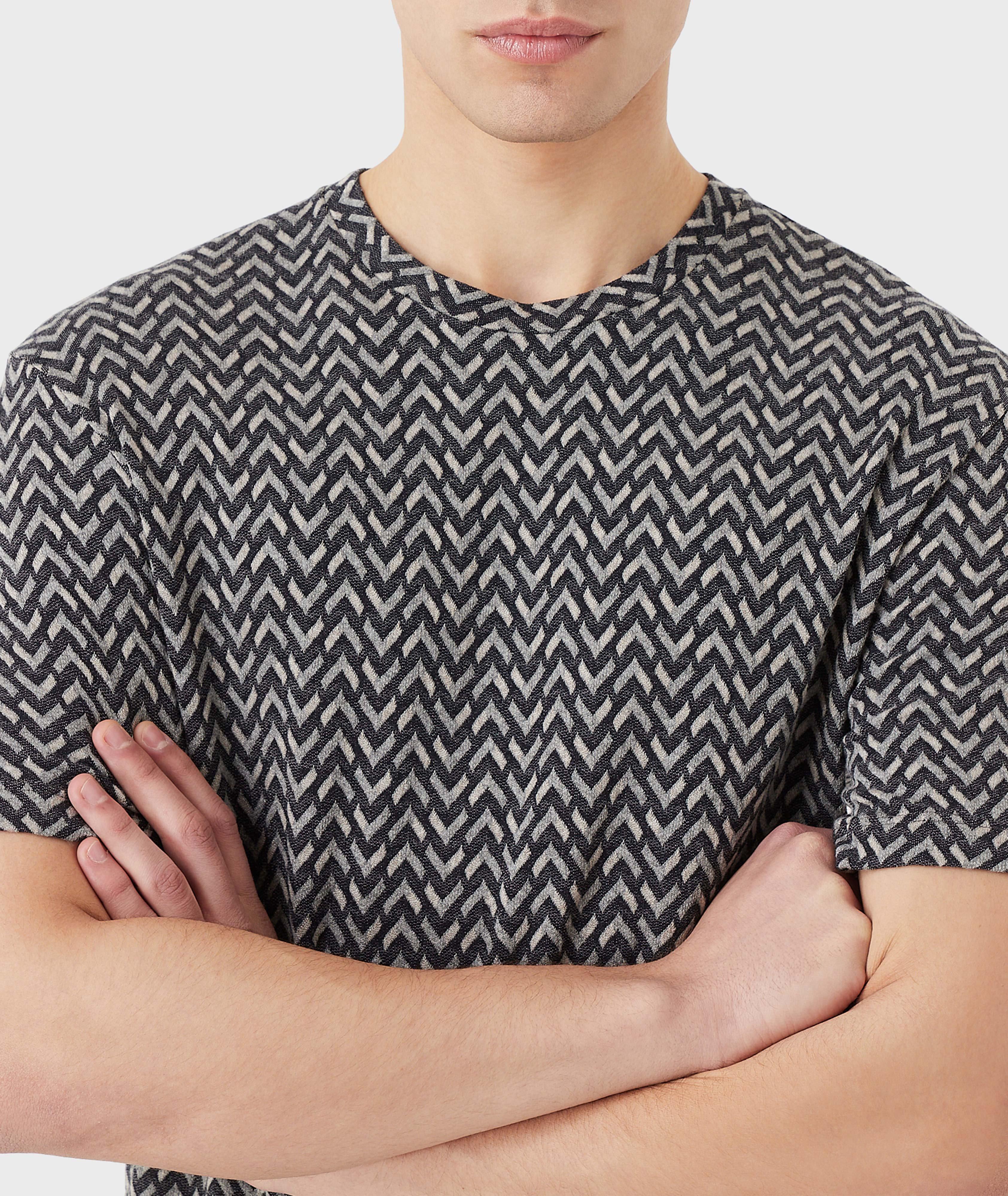 Jacquard Chevron T-shirt image 3