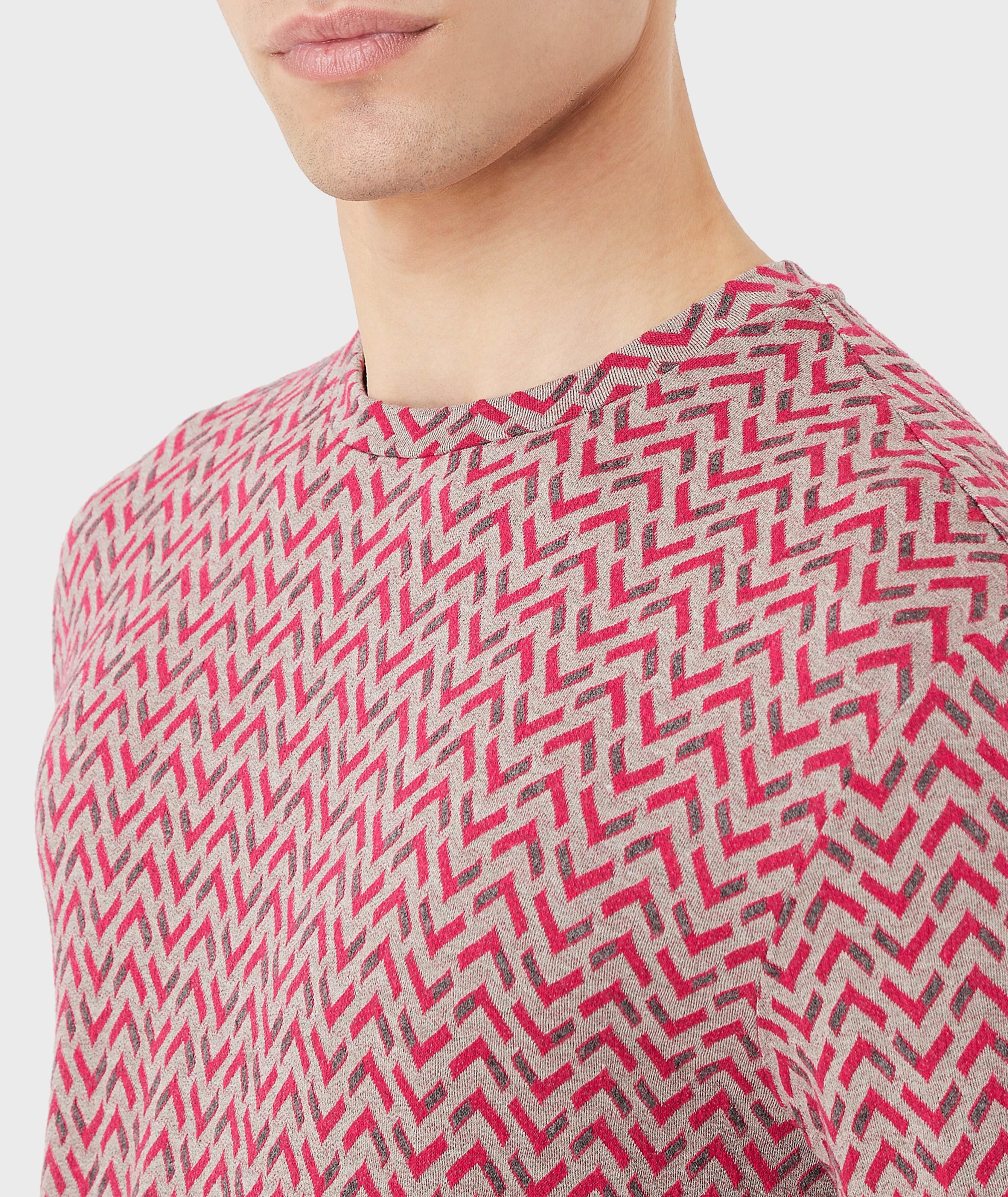 Jacquard Chevron T-shirt image 3