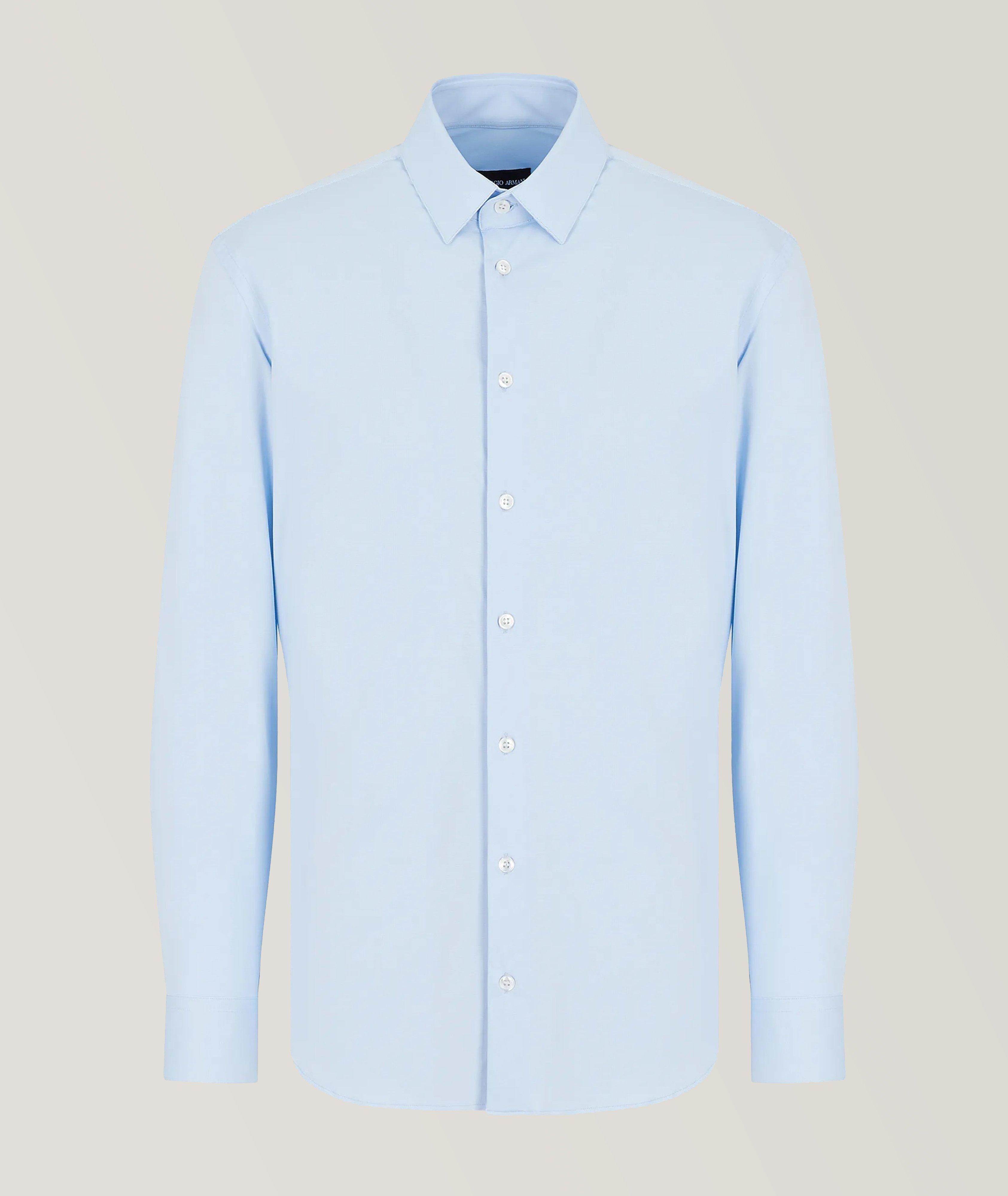 Giorgio Armani Slim-Fit Jersey Shirt