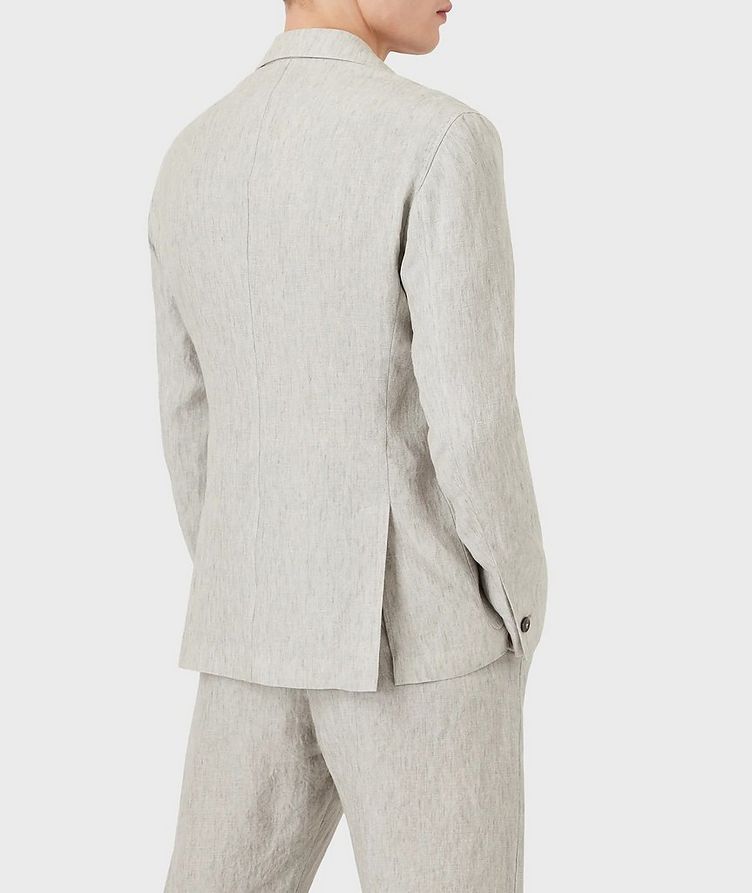 Faded Linen Single-Breasted Jacket image 2