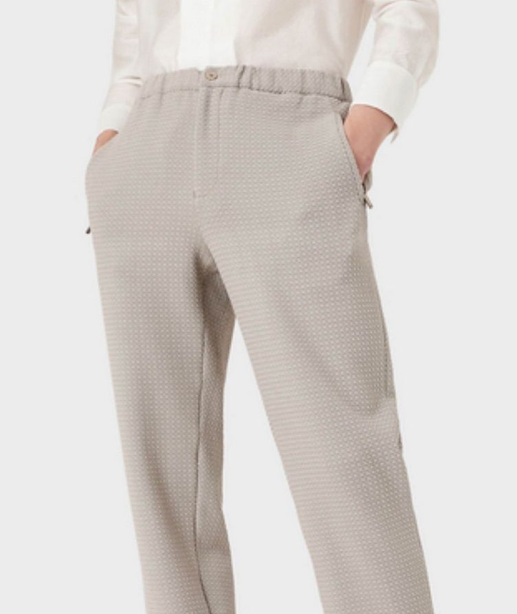 Textured Knit Trousers image 1