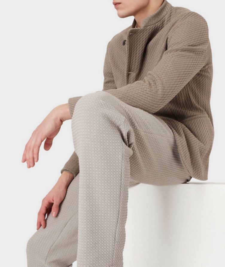 Textured Knit Trousers image 4