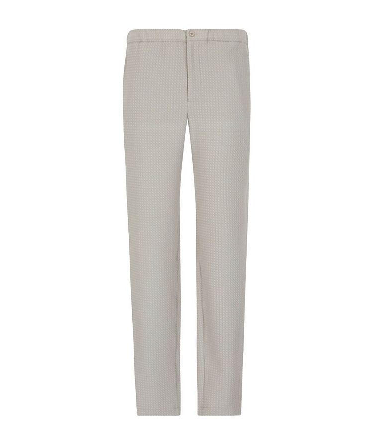 Textured Knit Trousers image 0