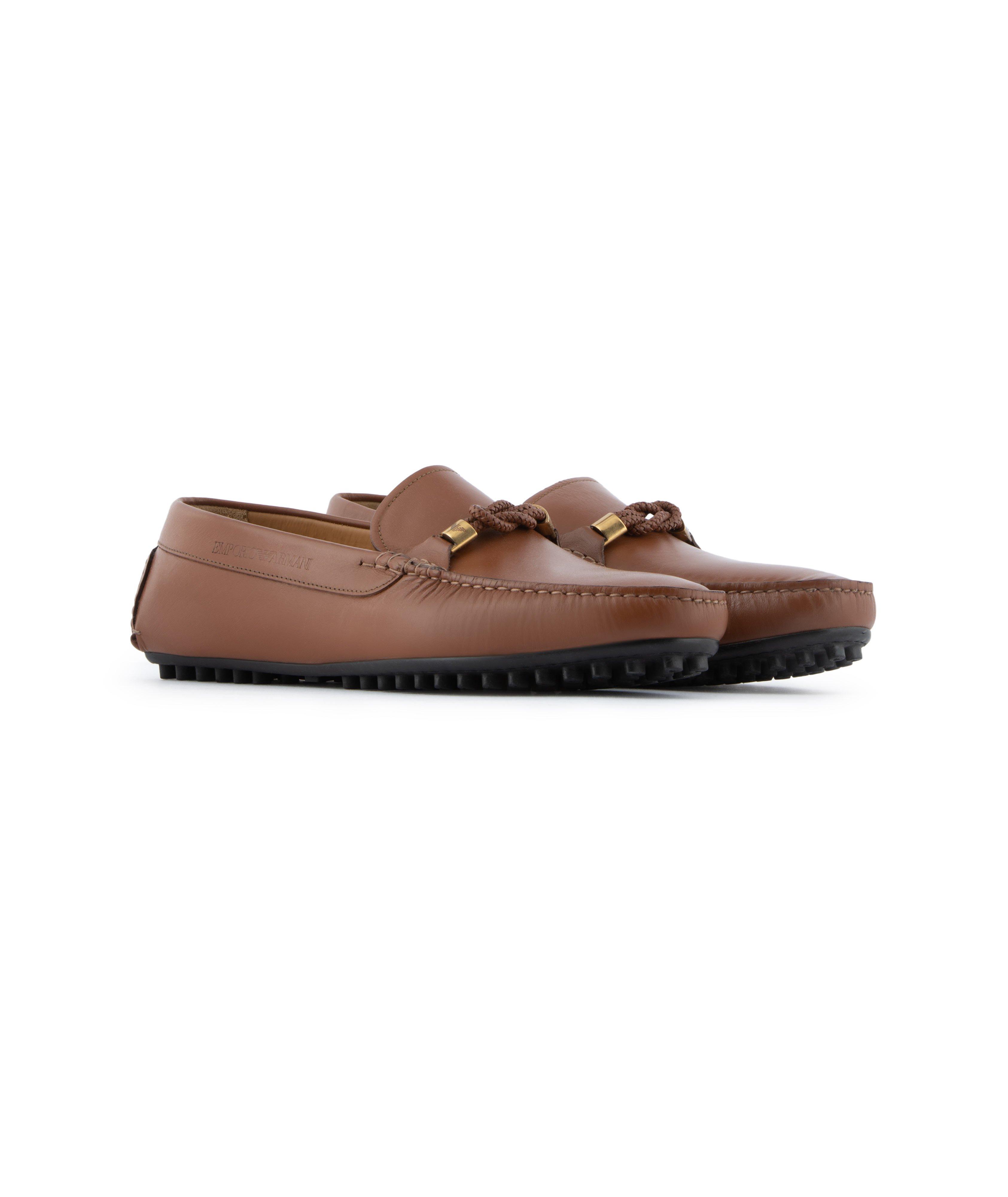 Leather Driving Loafer image 0