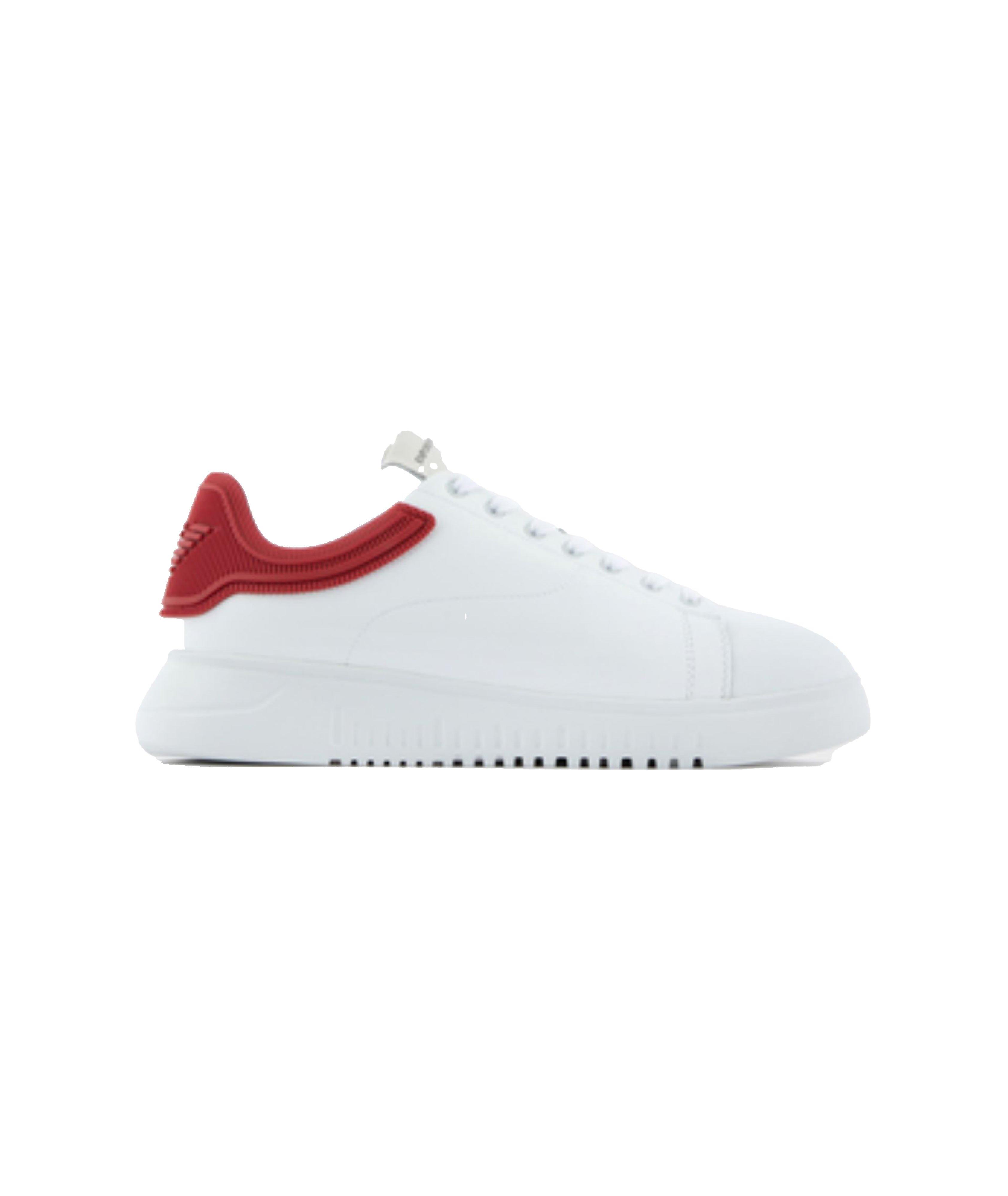 Leather Sneakers with Contrasting Back image 1