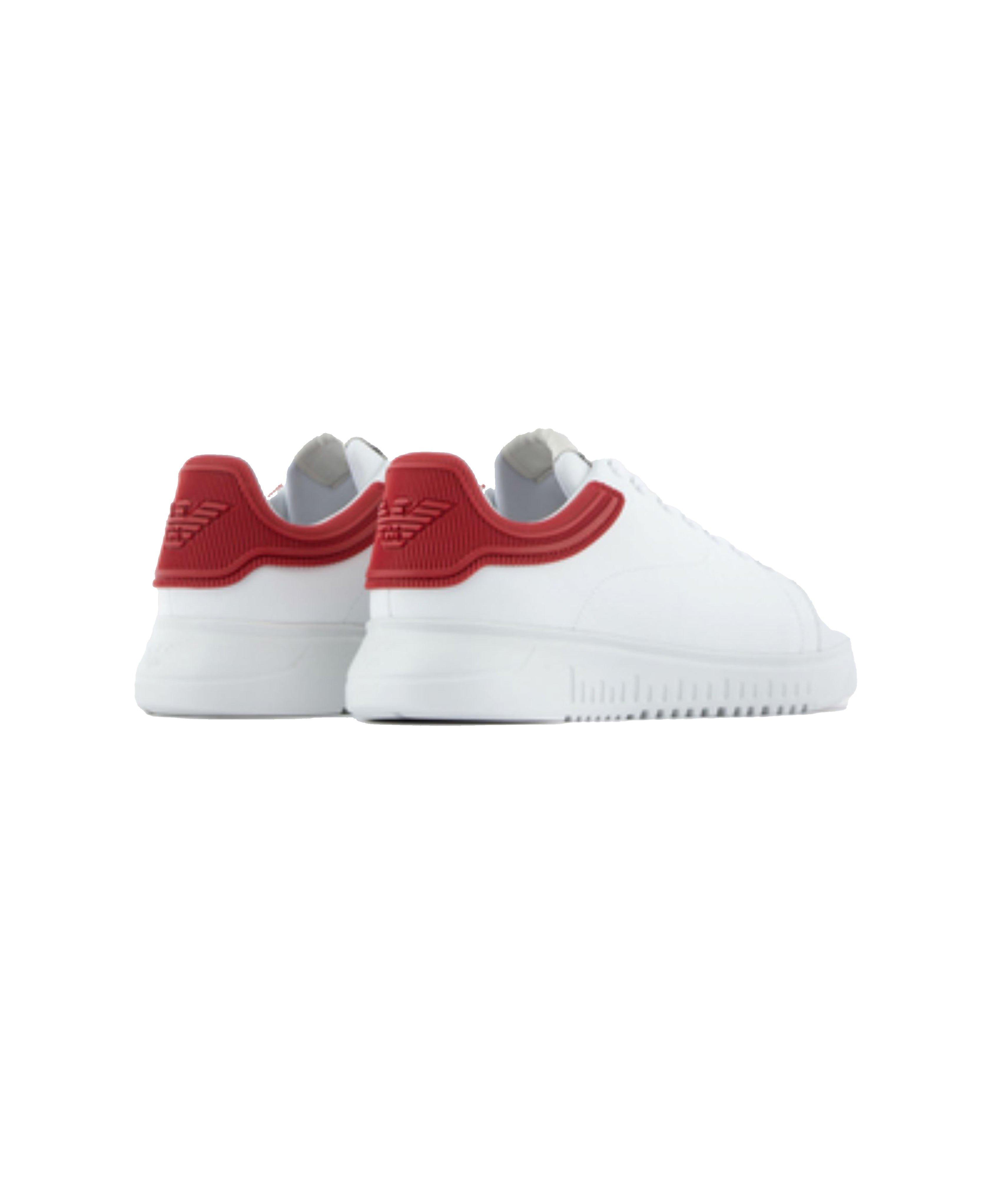 Leather Sneakers with Contrasting Back image 2
