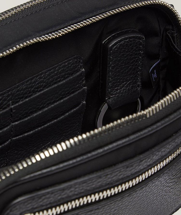 Leather & Nylon Crossbody Bag image 2