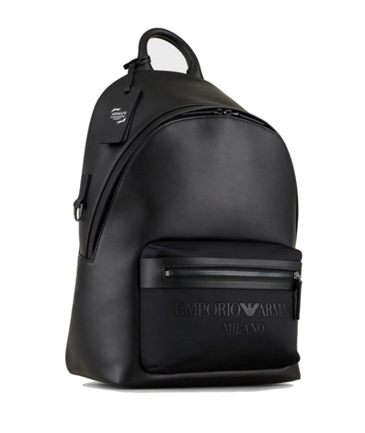 Sustainable Leather Backpack image 2