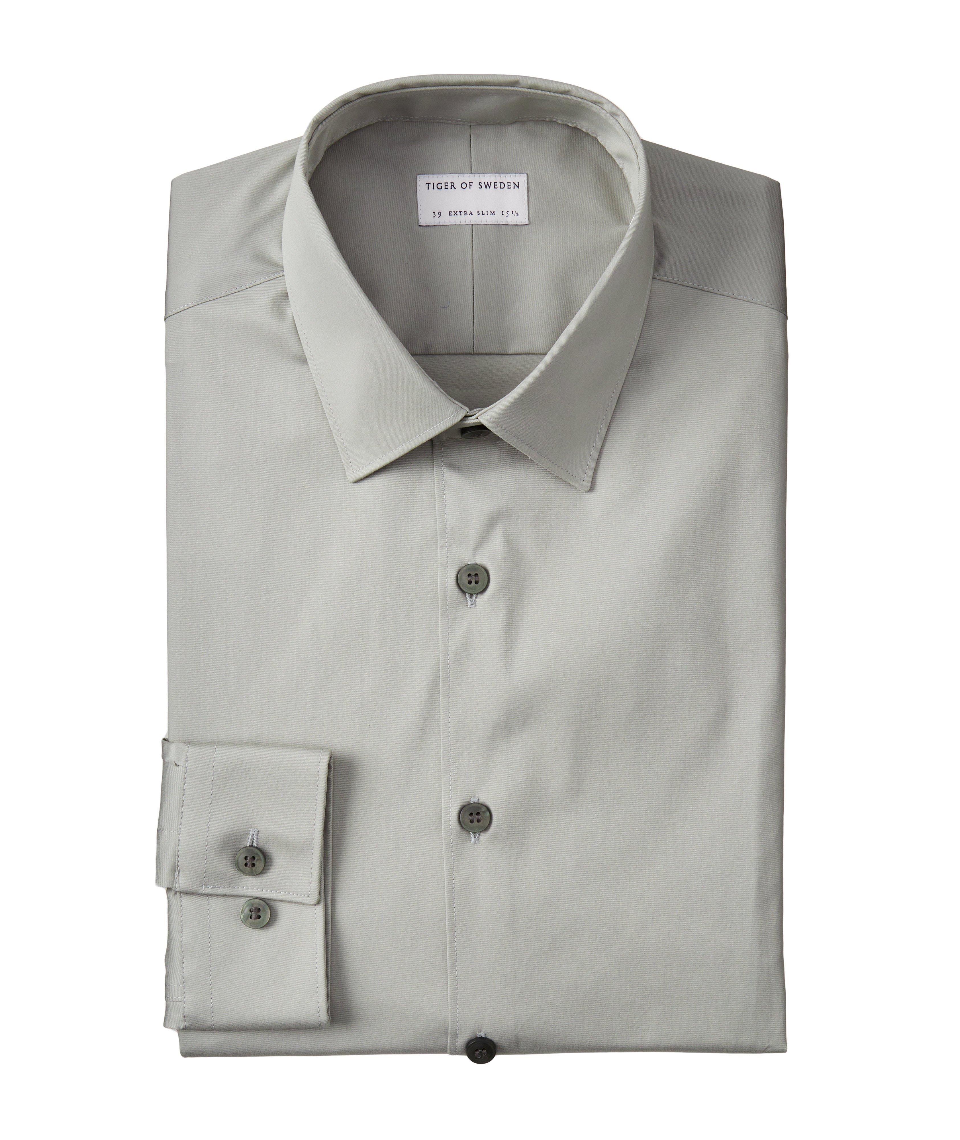 Filbrodie Slim-Fit Stretch-Cotton Twill Shirt image 0