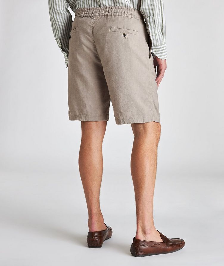 Linen-Blend Shorts image 3