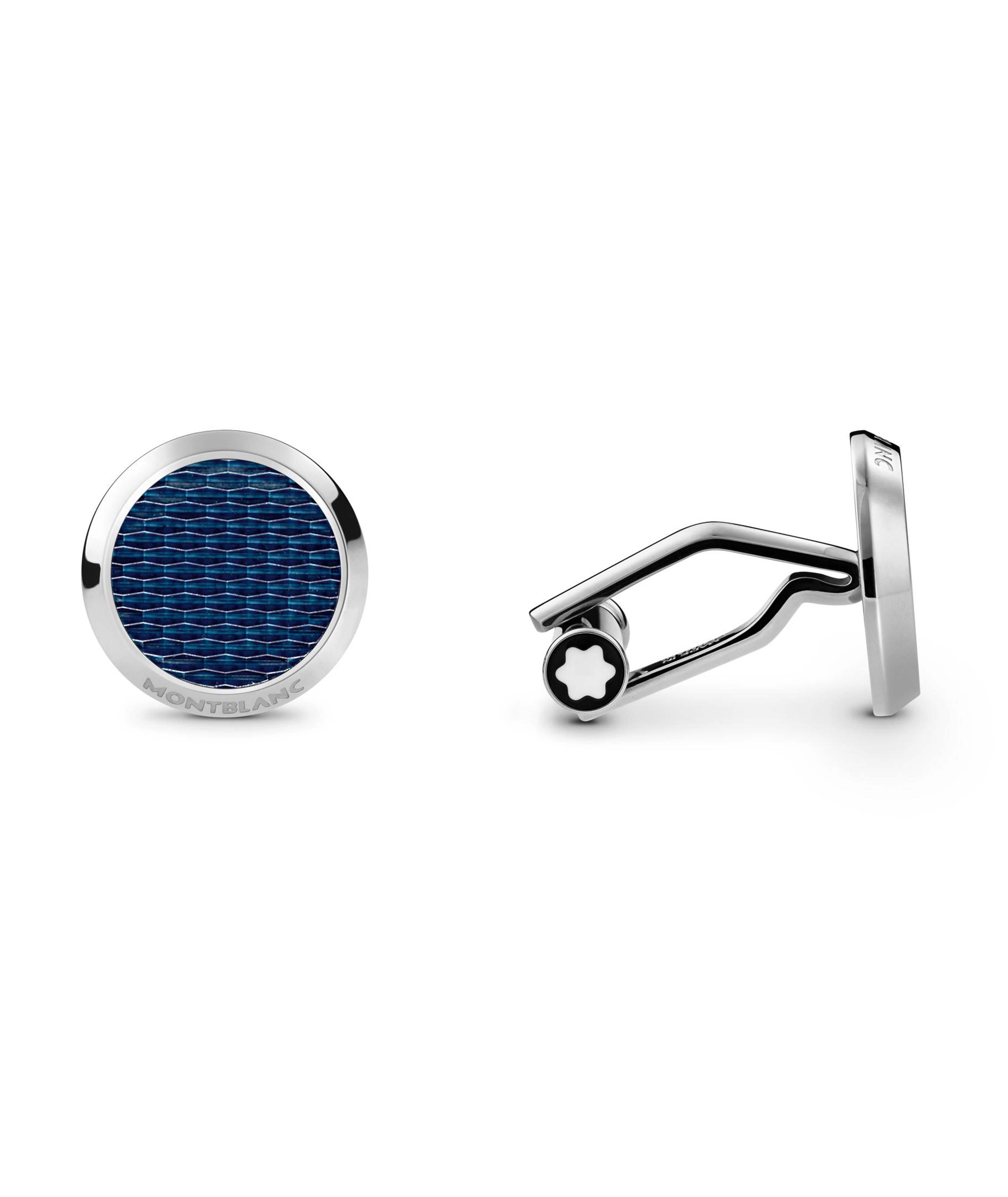 Meisterstück Hexagonal Round Cufflinks image 0