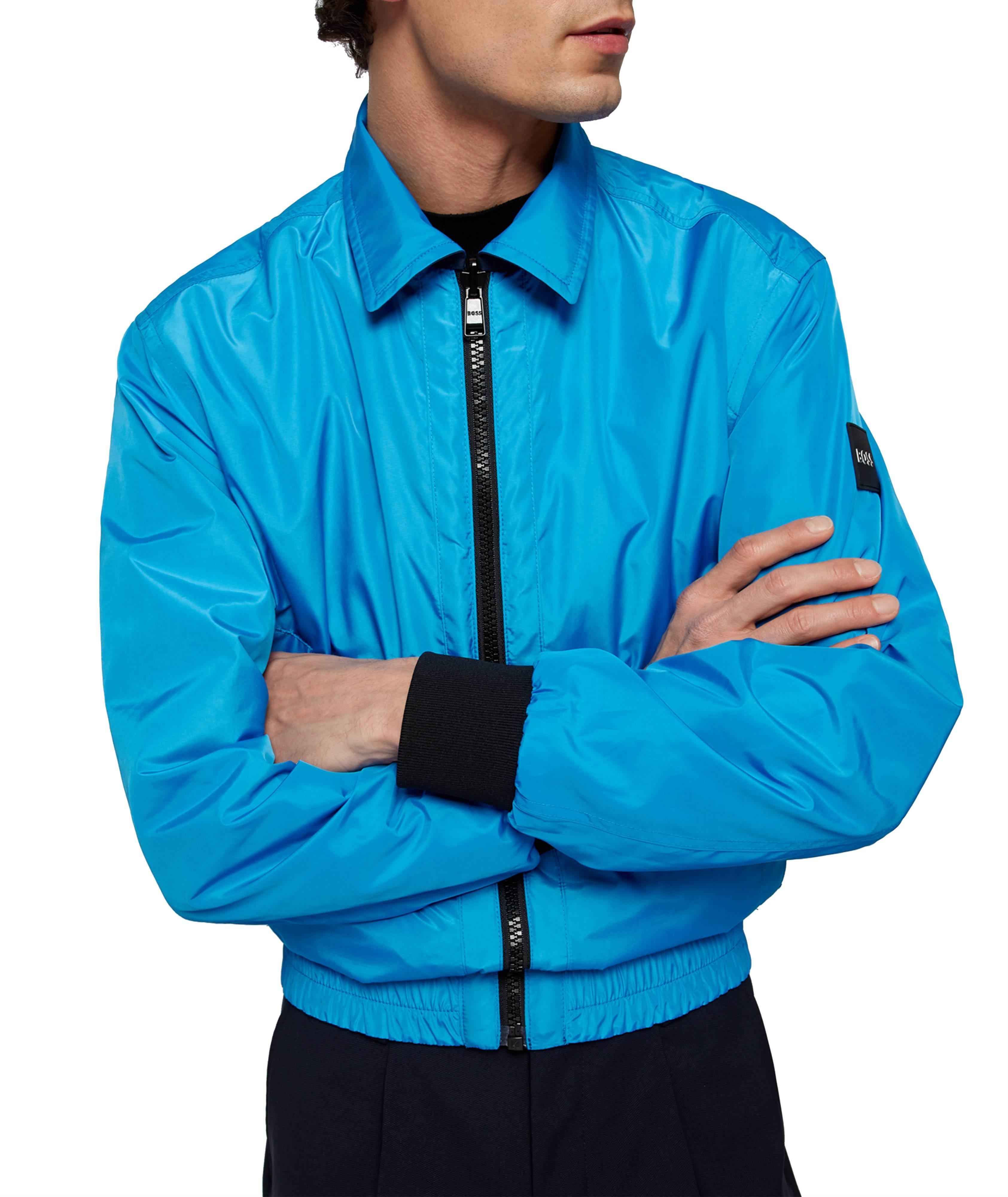 Blouson résistant à l’eau et réversible en tissu brossé image 3