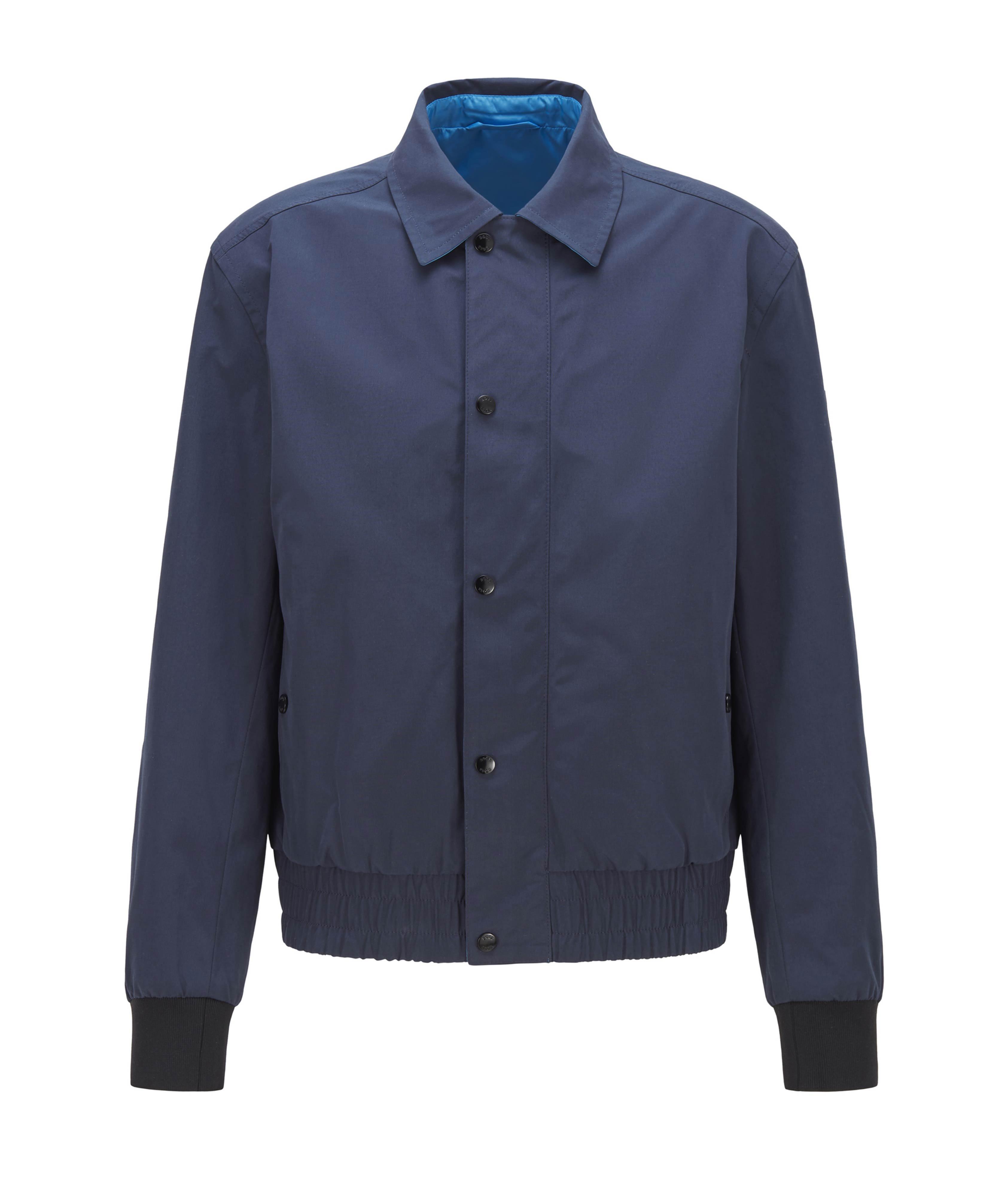 Blouson résistant à l’eau et réversible en tissu brossé image 0