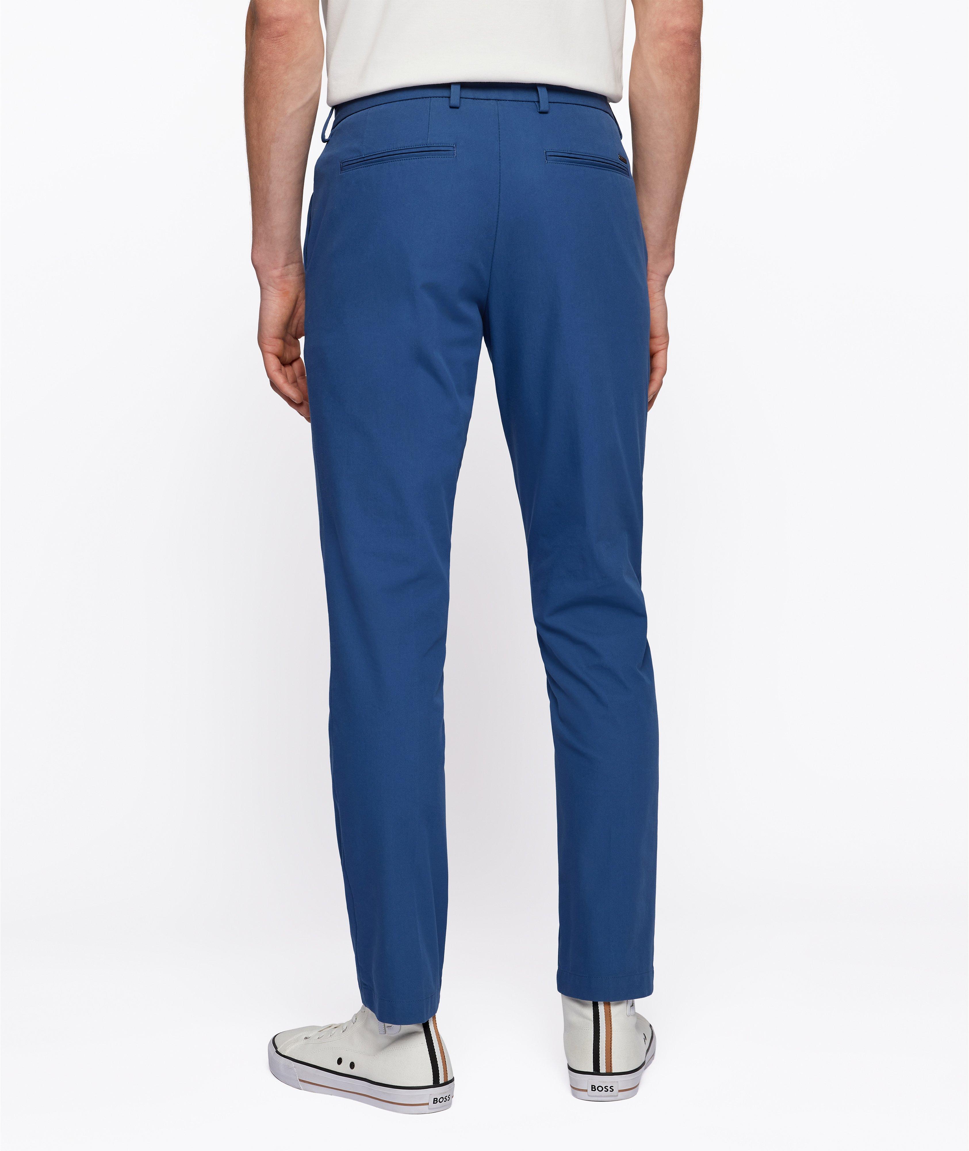 Pantalon en coton extensible de coupe amincie image 2