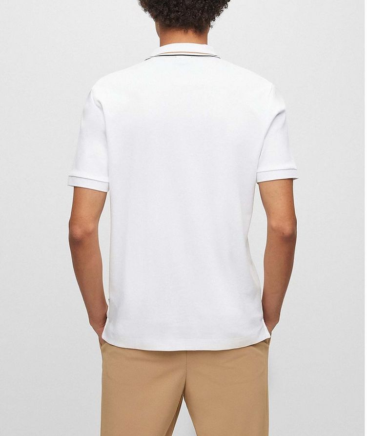 Slim-Fit Cotton Polo Shirt image 3