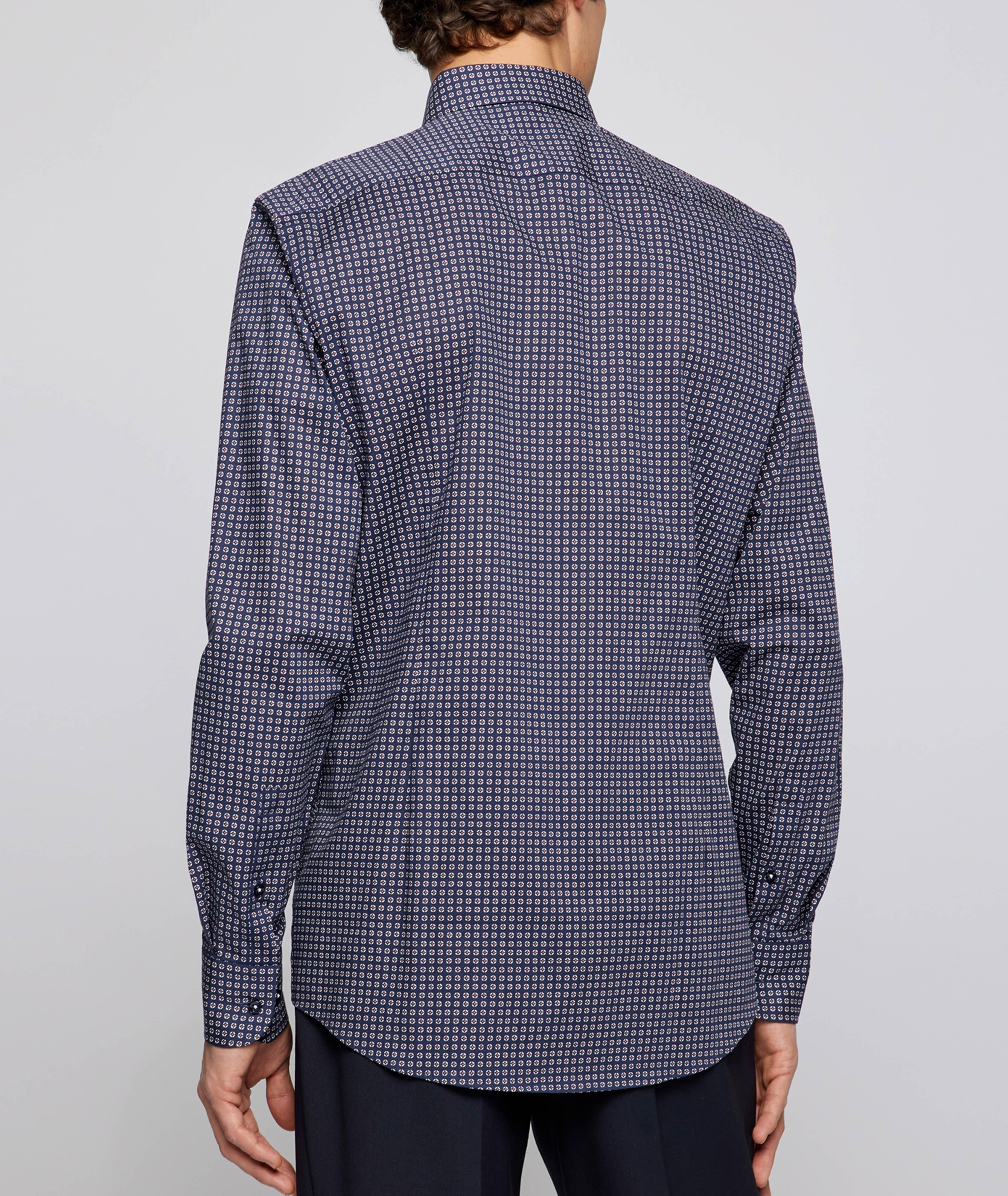 Slim-Fit Printed Stretch Shirt image 2