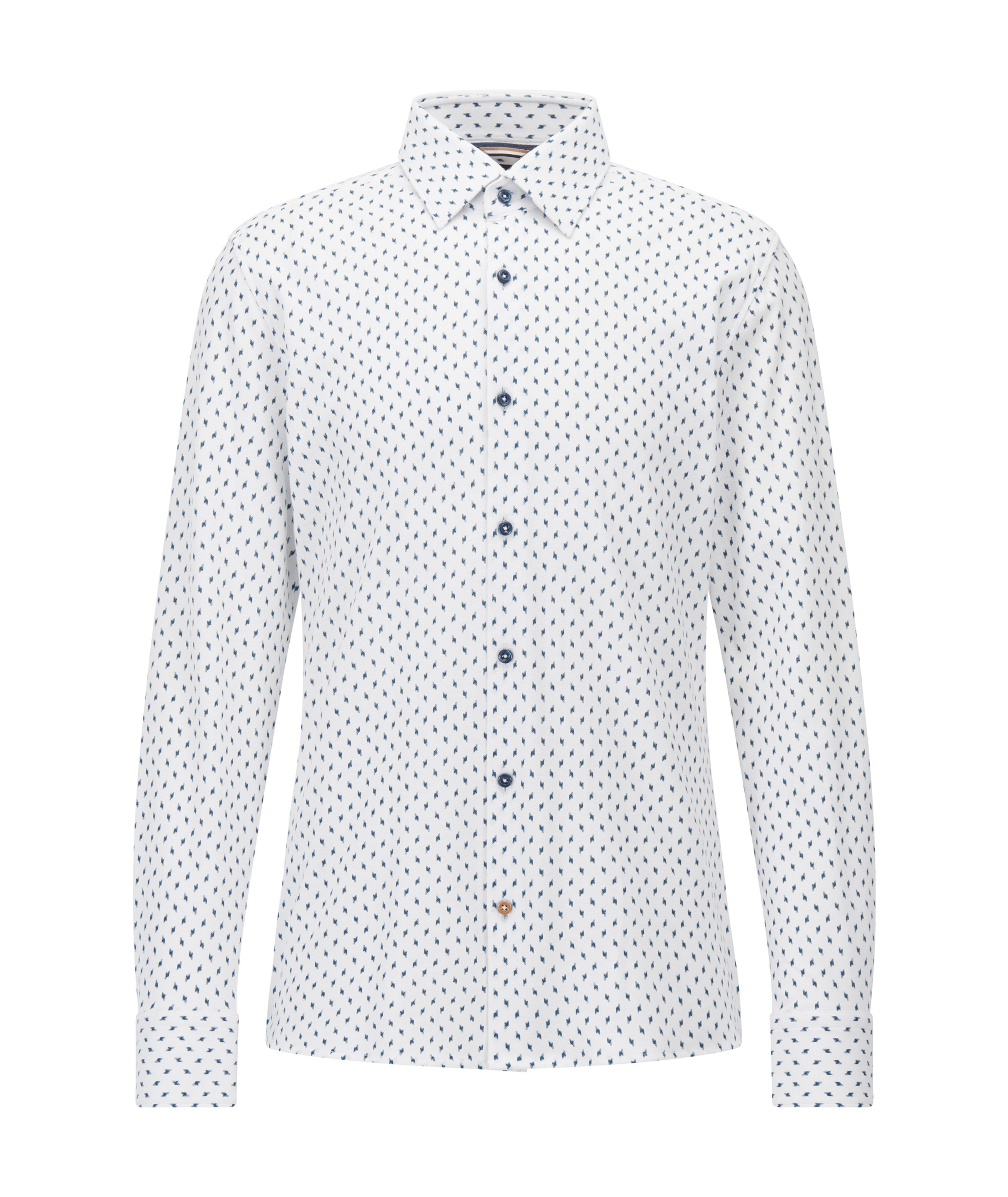 Slim-Fit Shirt In Printed Cotton Jersey  image 0