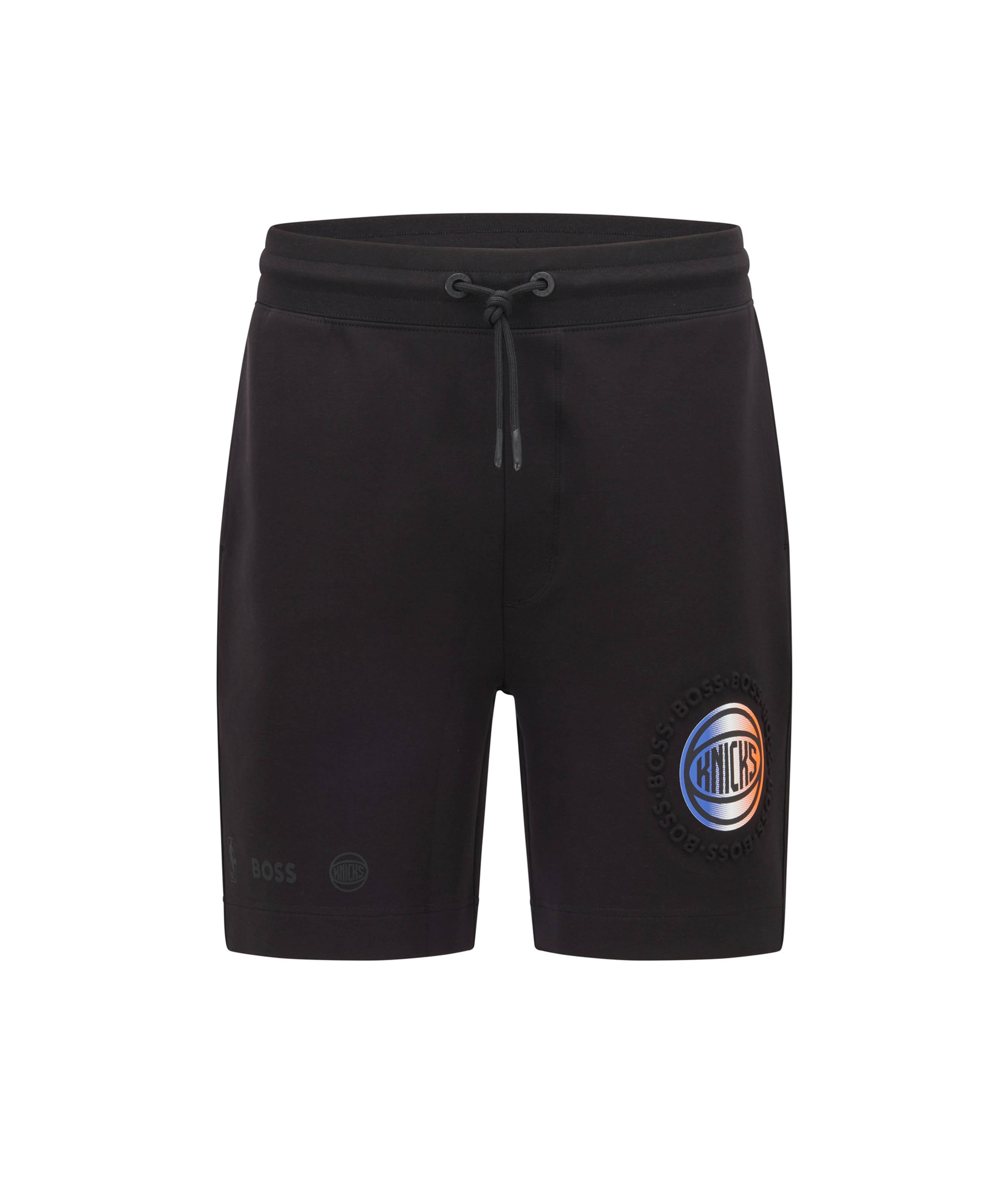 BOSS X NBA Cotton-Blend Shorts image 0