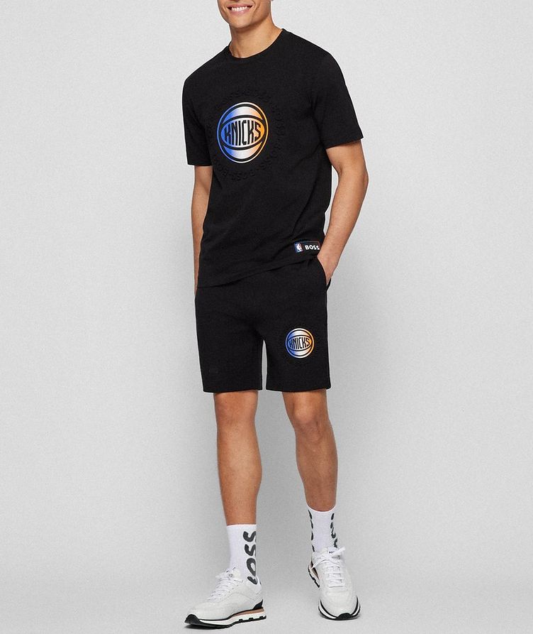 BOSS X NBA Cotton-Blend Shorts image 4