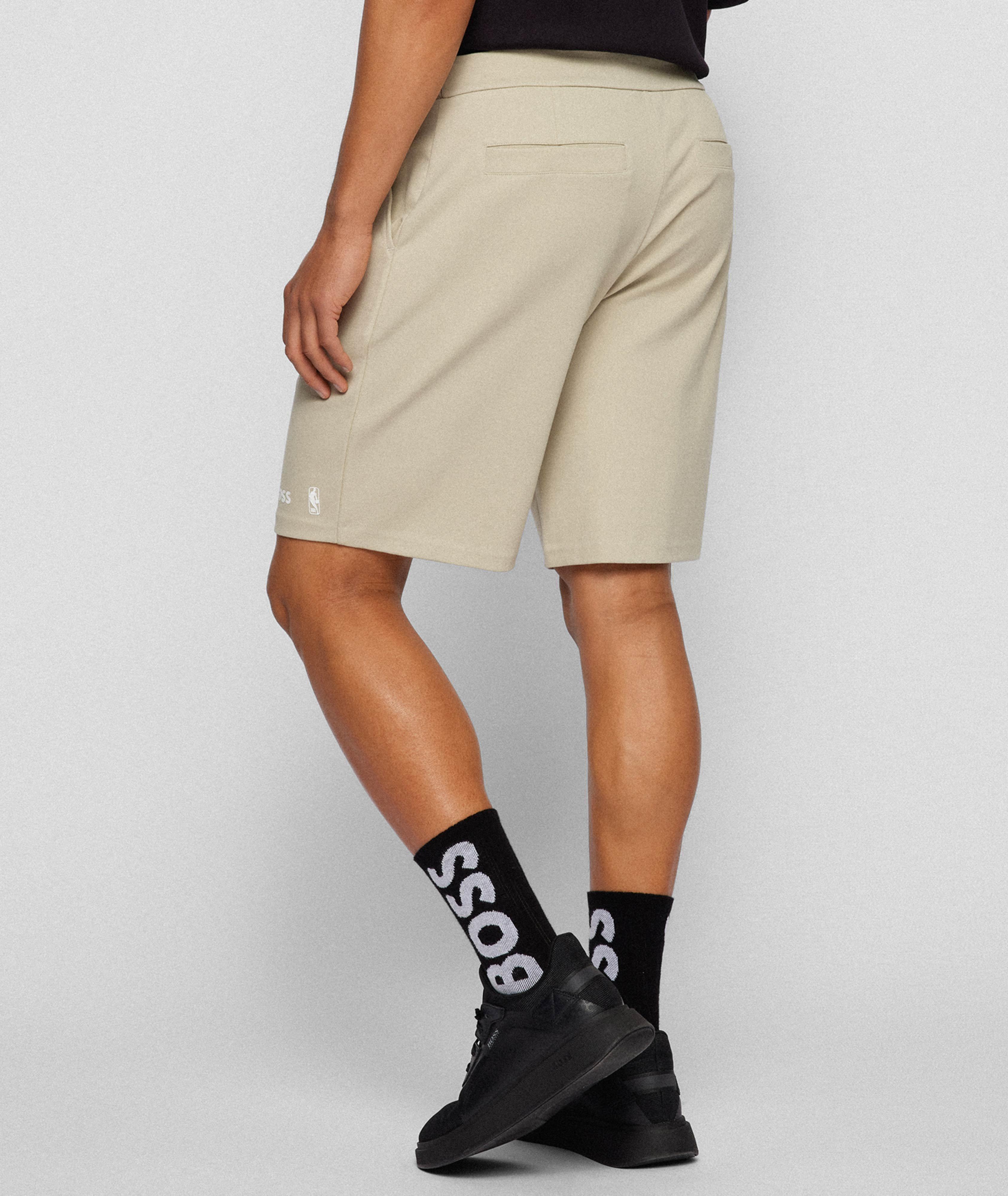 BOSS X NBA Cotton-Blend Shorts image 2