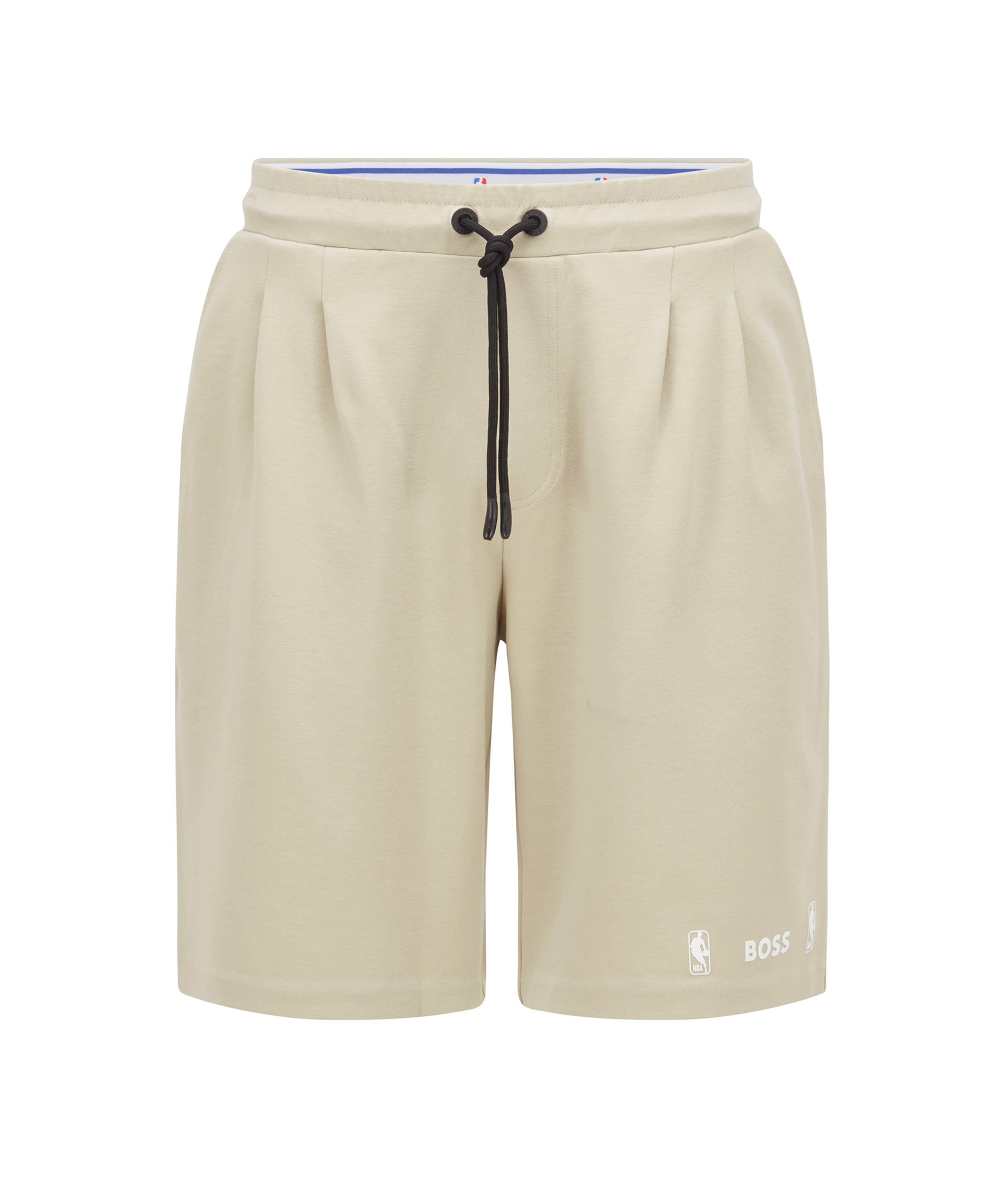 BOSS X NBA Cotton-Blend Shorts image 0