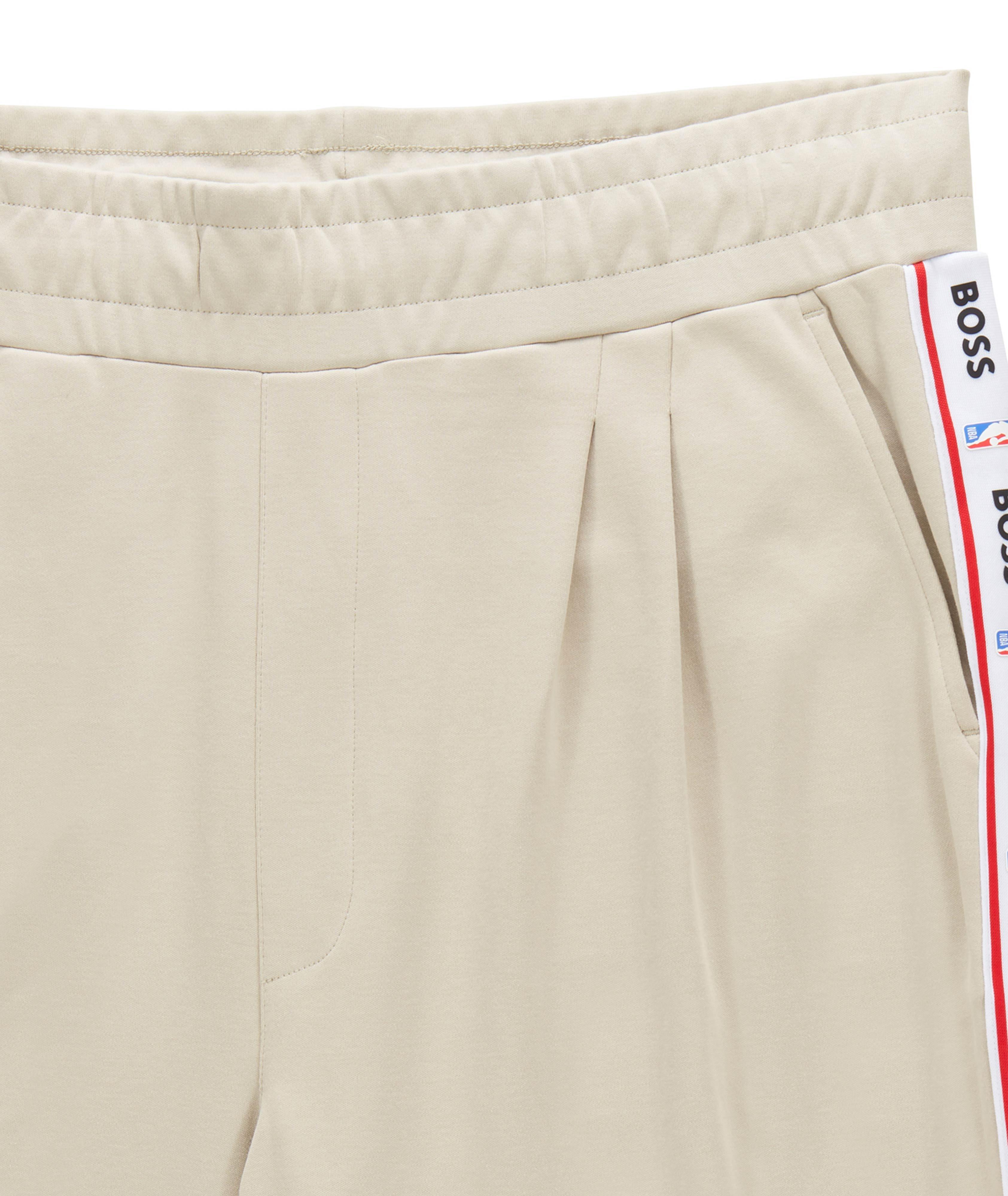 BOSS X NBA Cotton-Blend Drawstring Joggers  image 1
