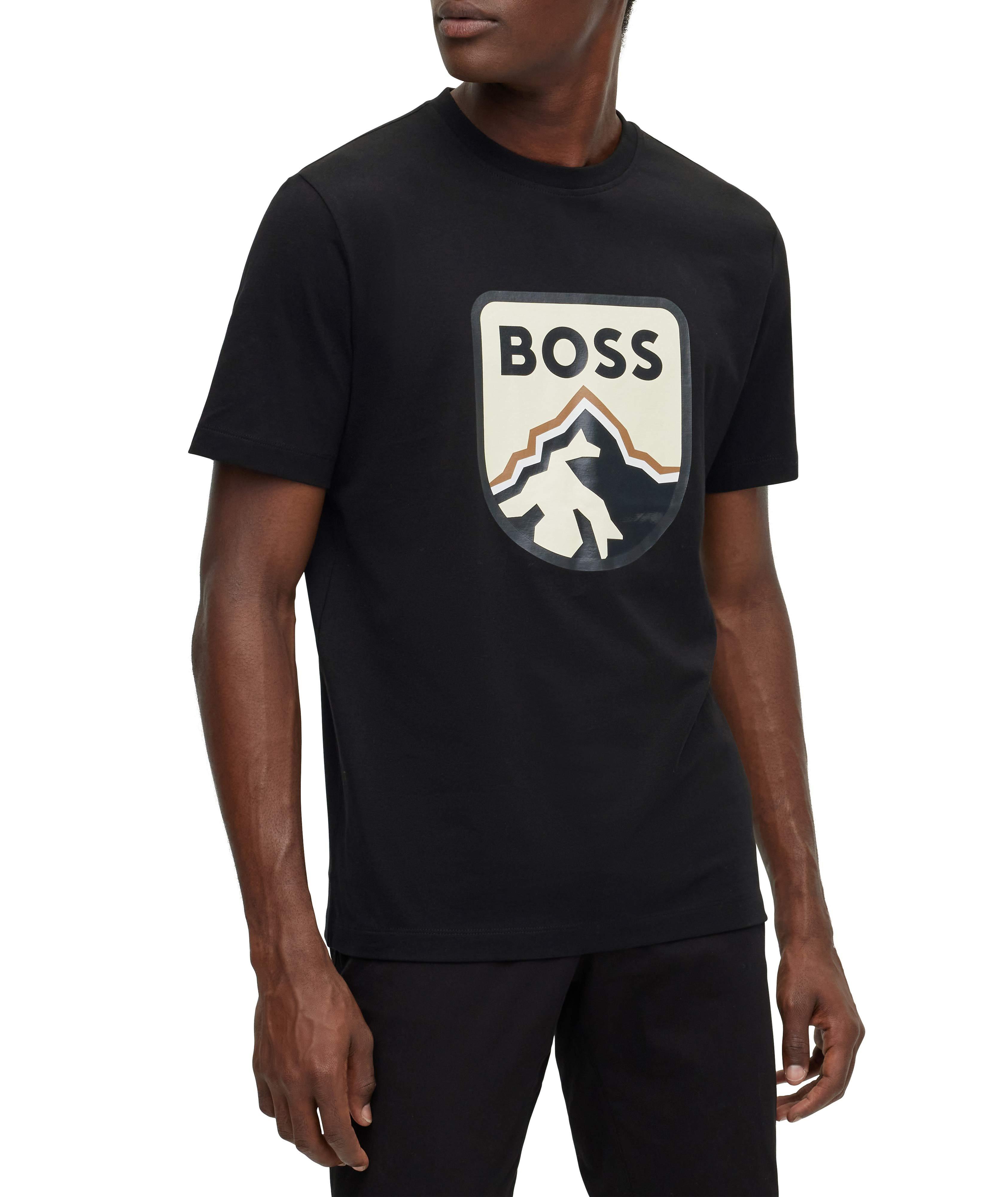 Cotton-Jersey Logo Print T-Shirt image 3