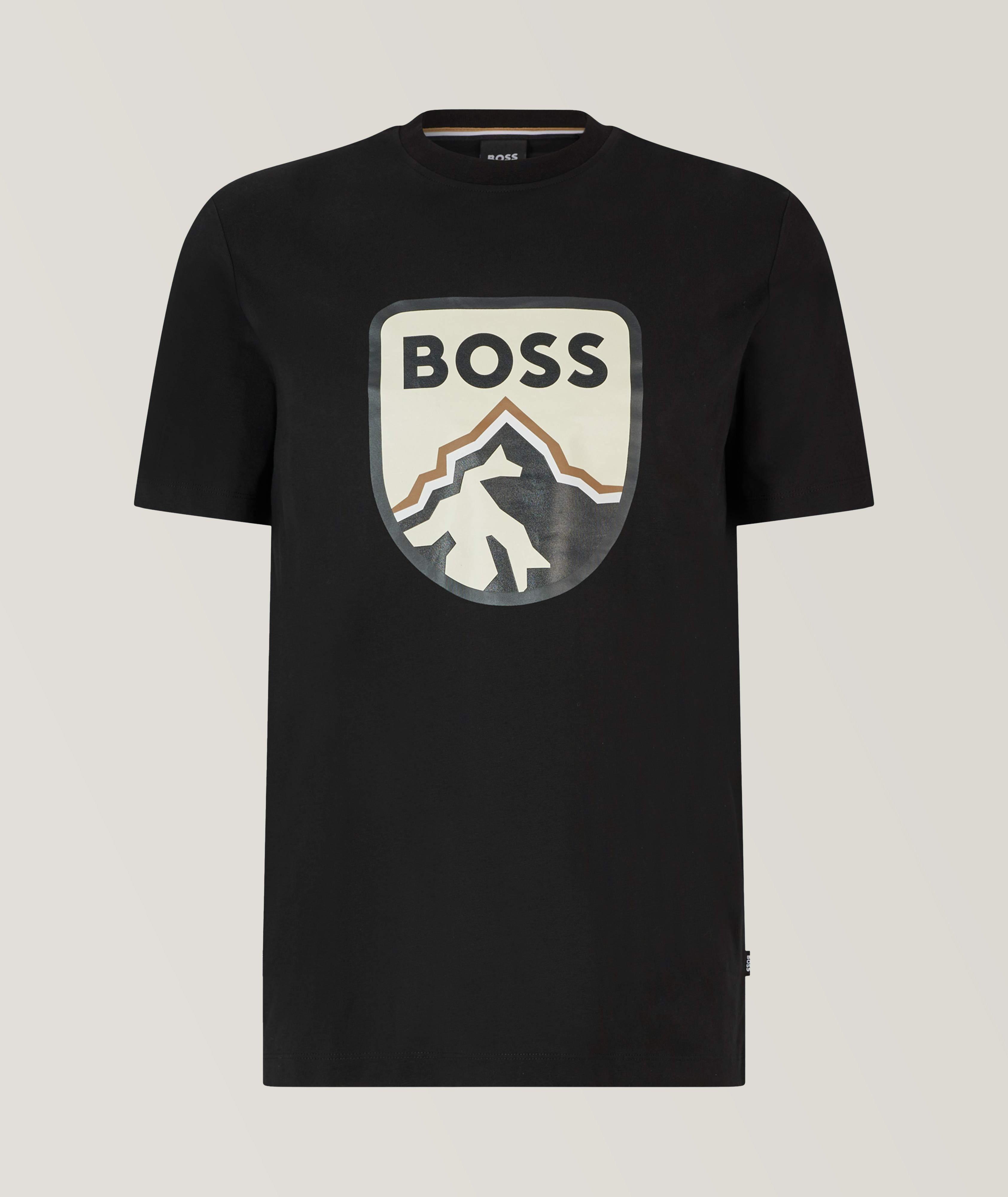 Cotton-Jersey Logo Print T-Shirt image 0