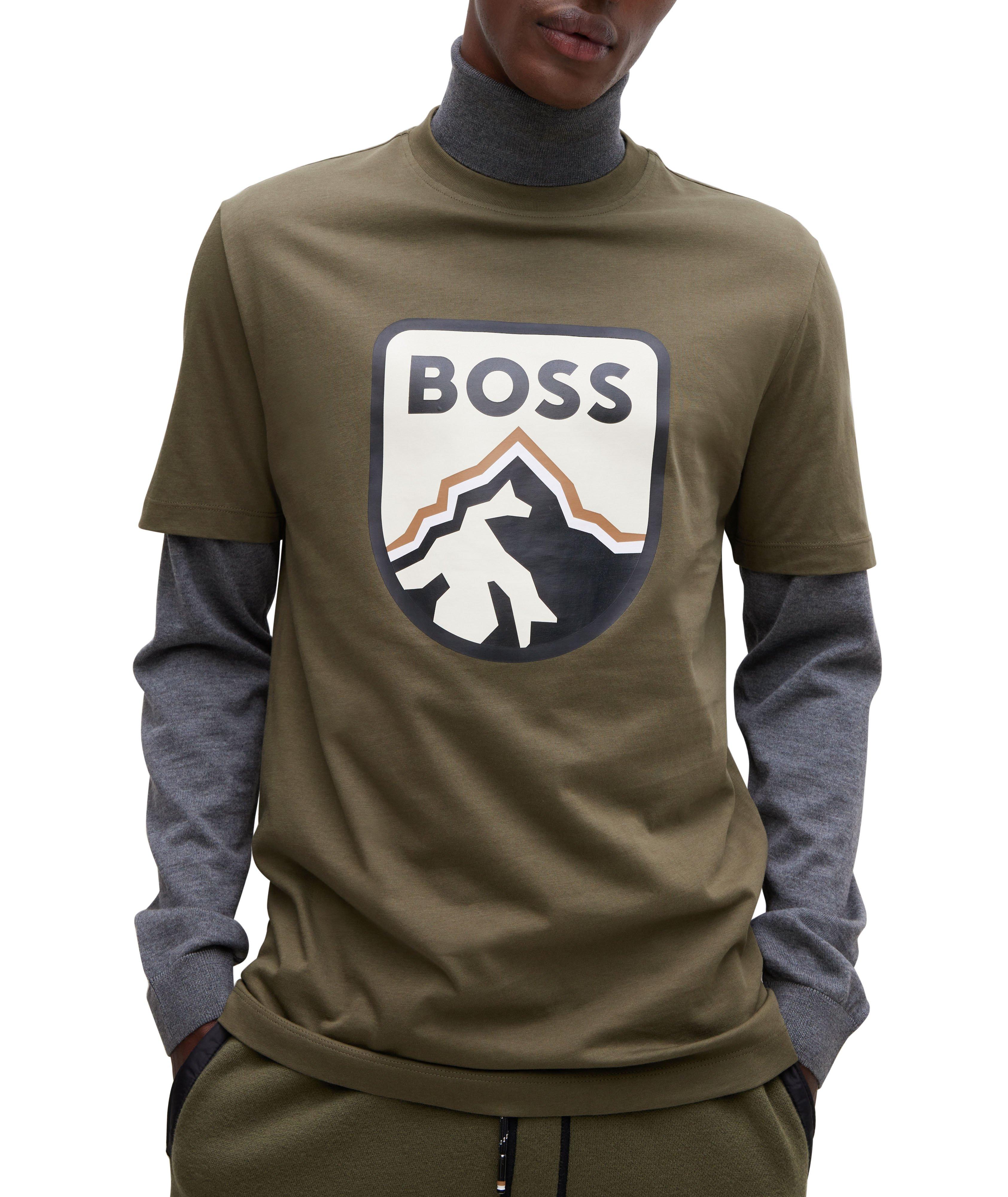 Organic Cotton Crest T-Shirt image 3