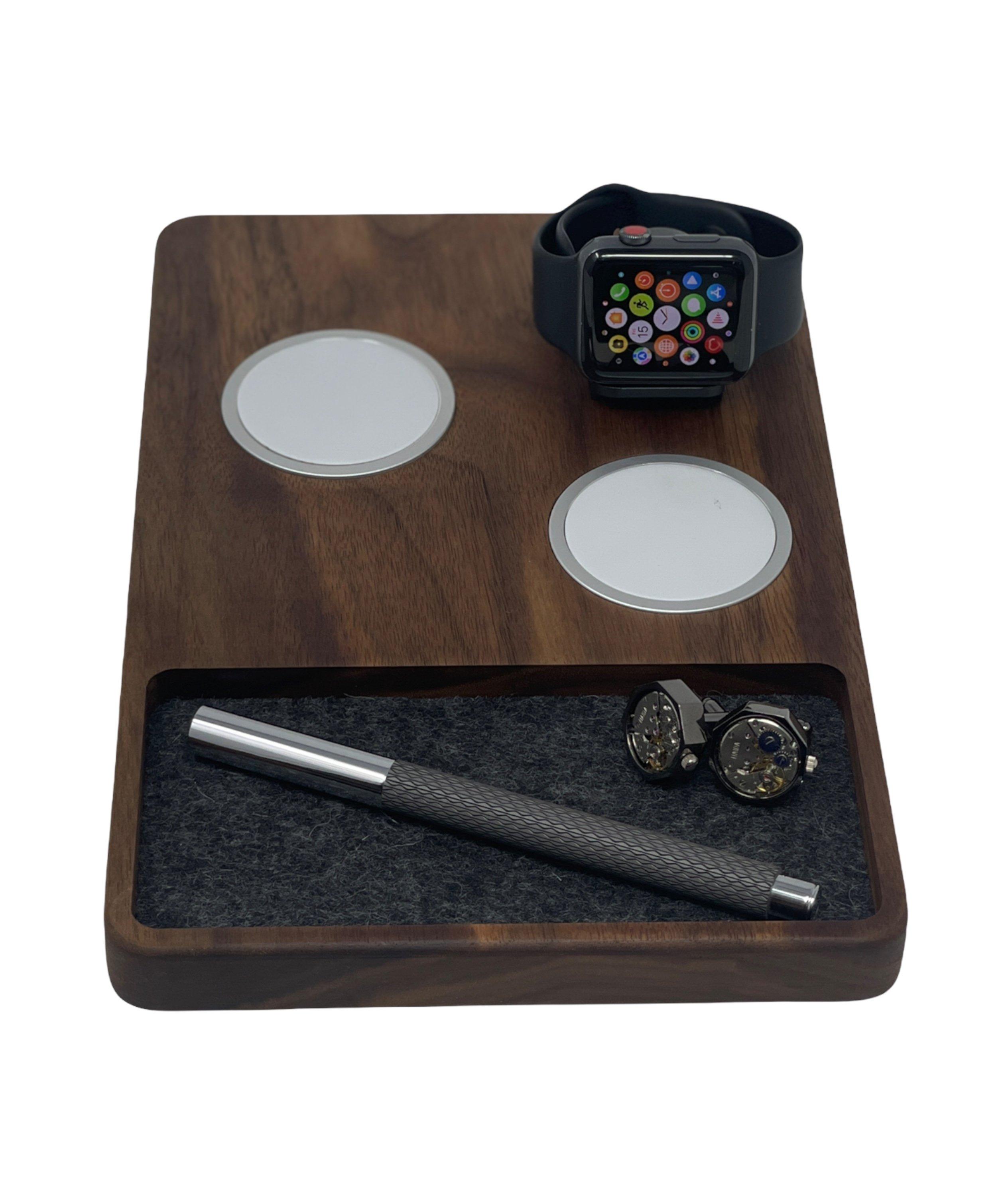 Wood MagSafe Wireless Tray image 1