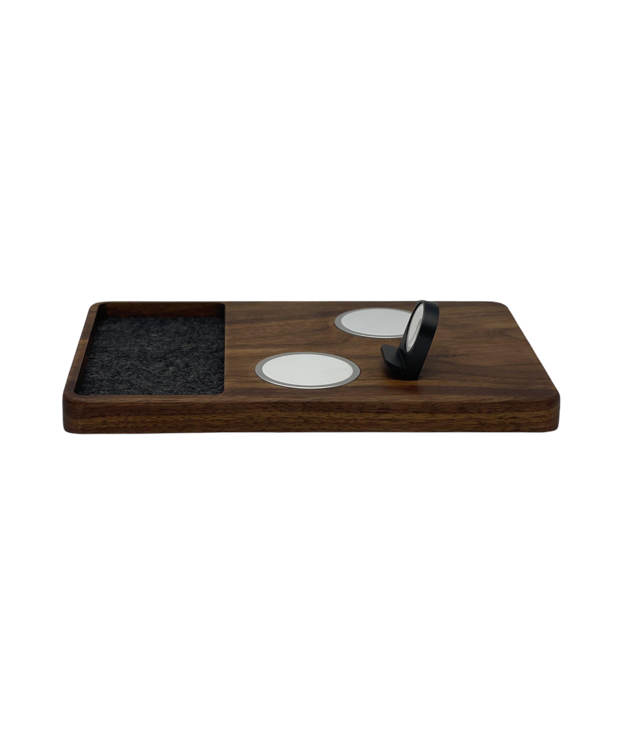 Wood MagSafe Wireless Tray image 2