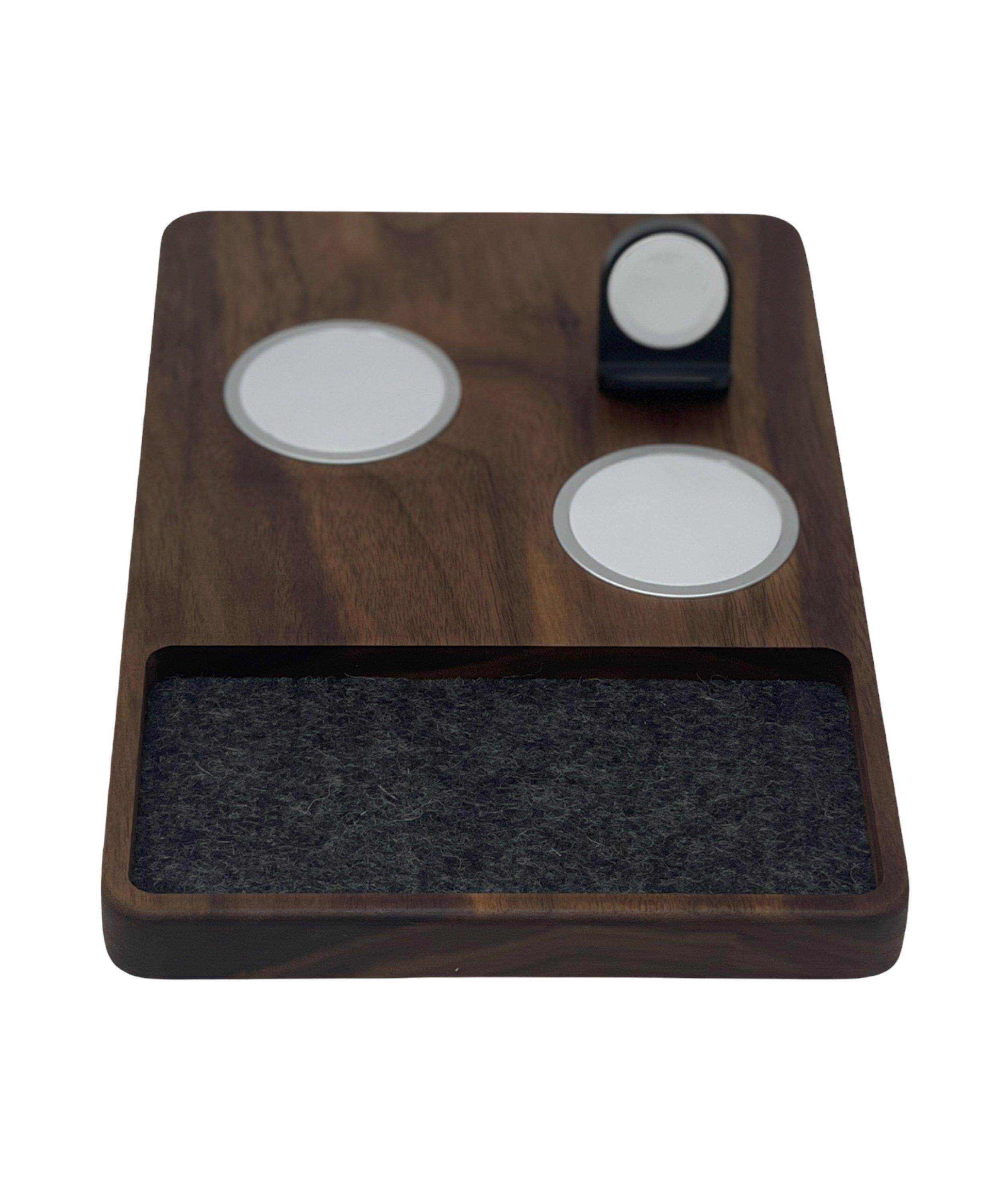Wood MagSafe Wireless Tray image 3