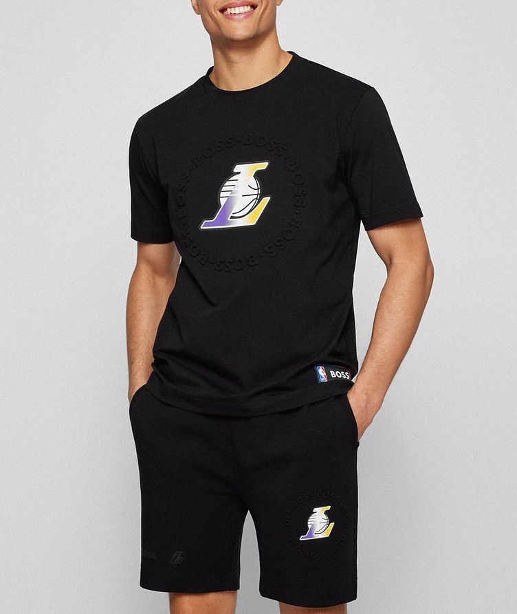 BOSS x NBA Lakers Logo T-Shirt image 1