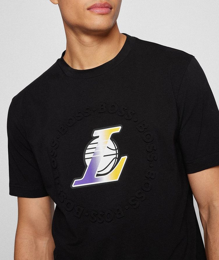 BOSS x NBA Lakers Logo T-Shirt image 3