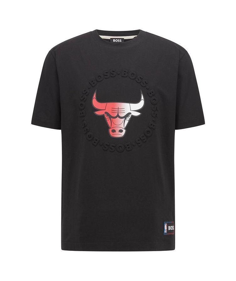 BOSS x NBA Bulls Logo T-Shirt image 0