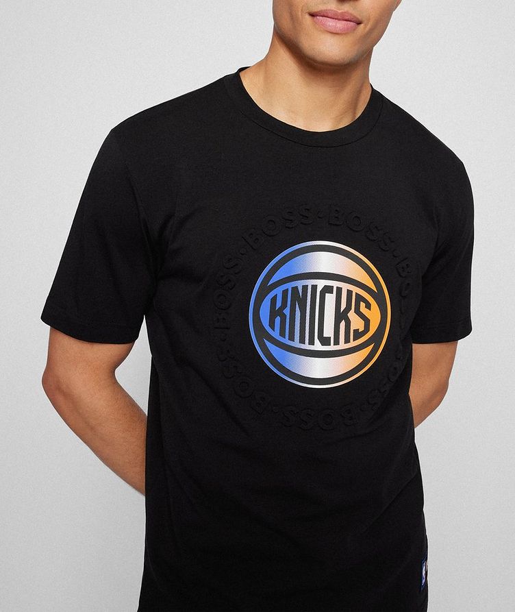 BOSS x NBA Knicks Logo T-Shirt image 3