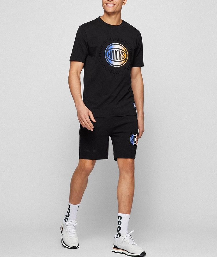 BOSS x NBA Knicks Logo T-Shirt image 4