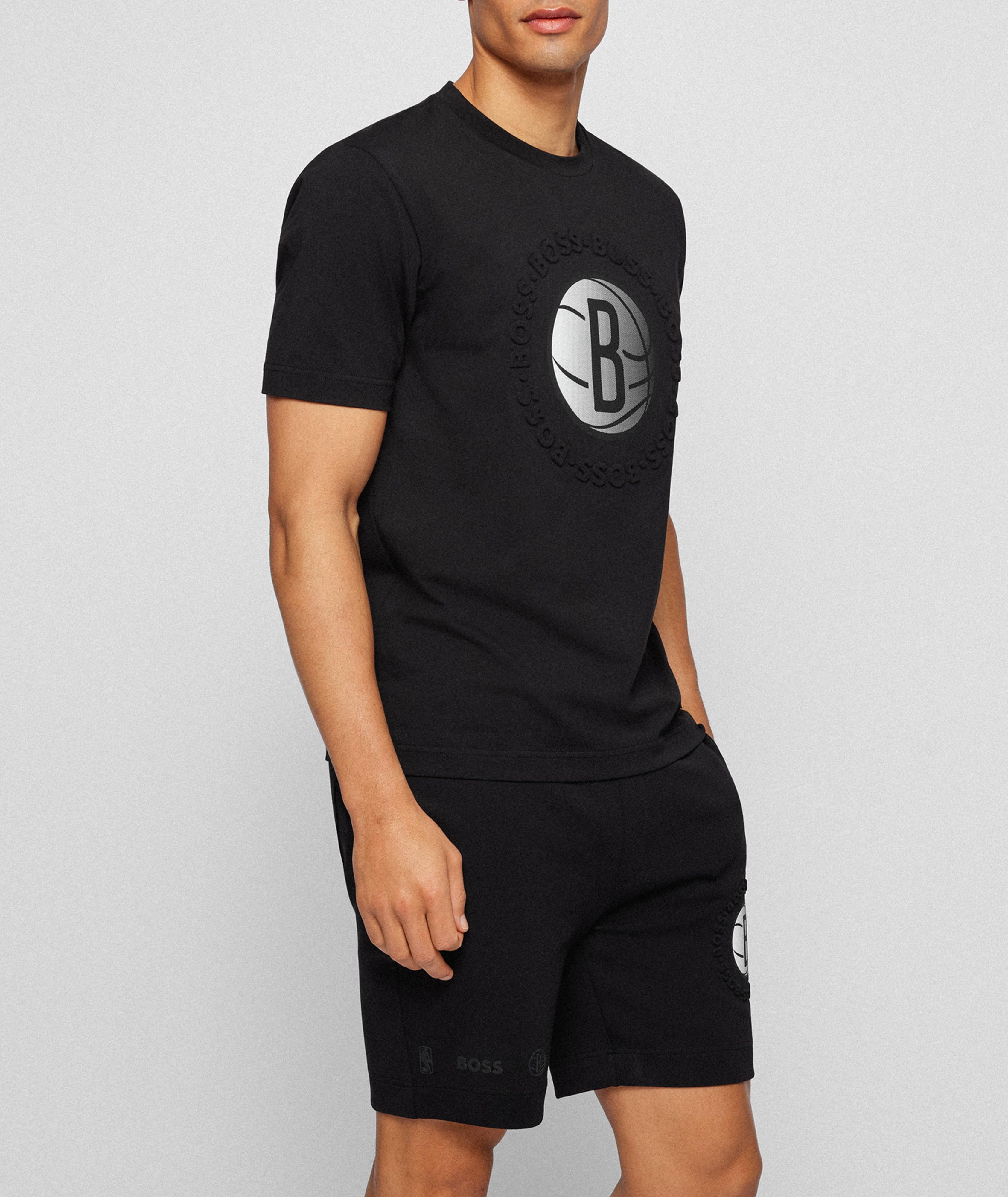 T-shirt avec logo des Nets, collection NBA image 1
