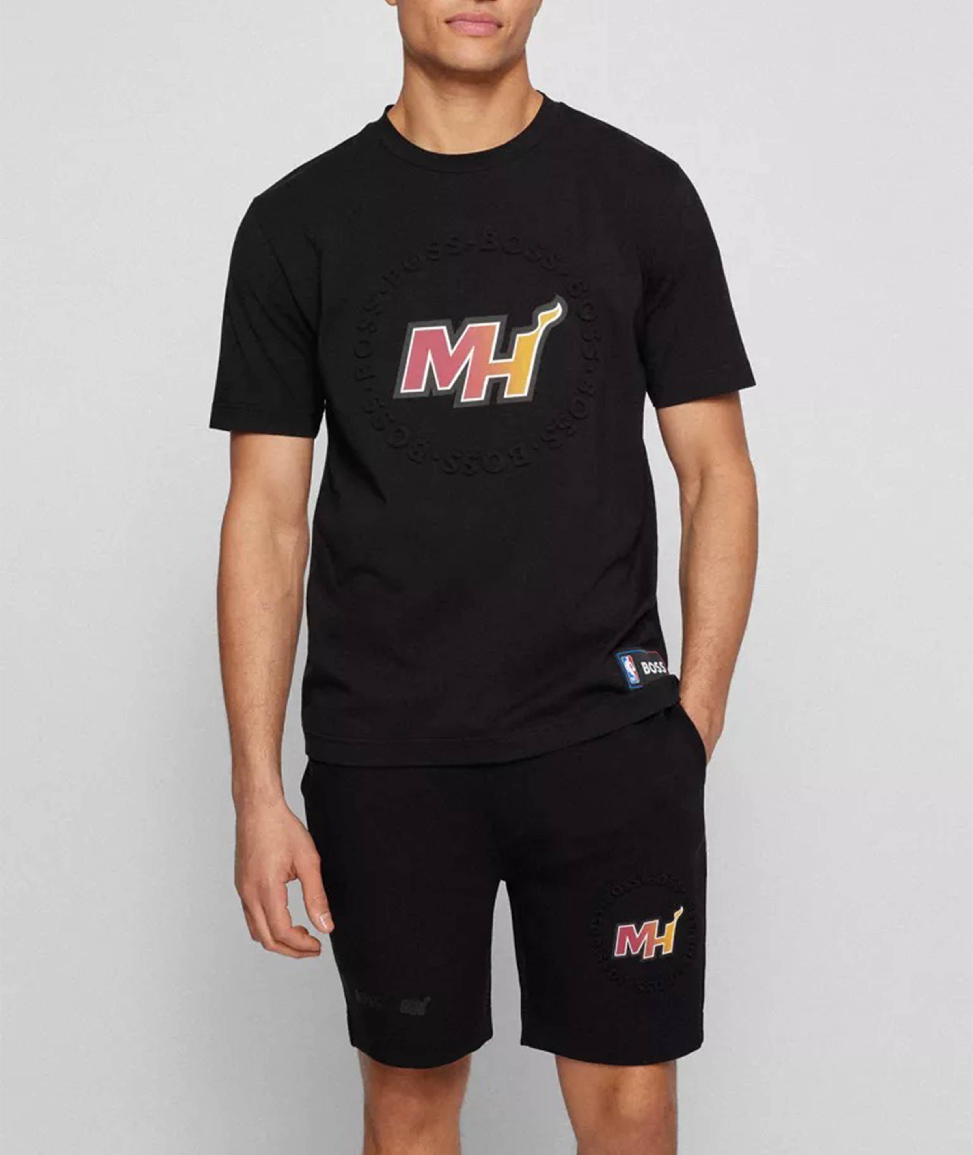 T-shirt avec logo du Heat, collection NBA image 1