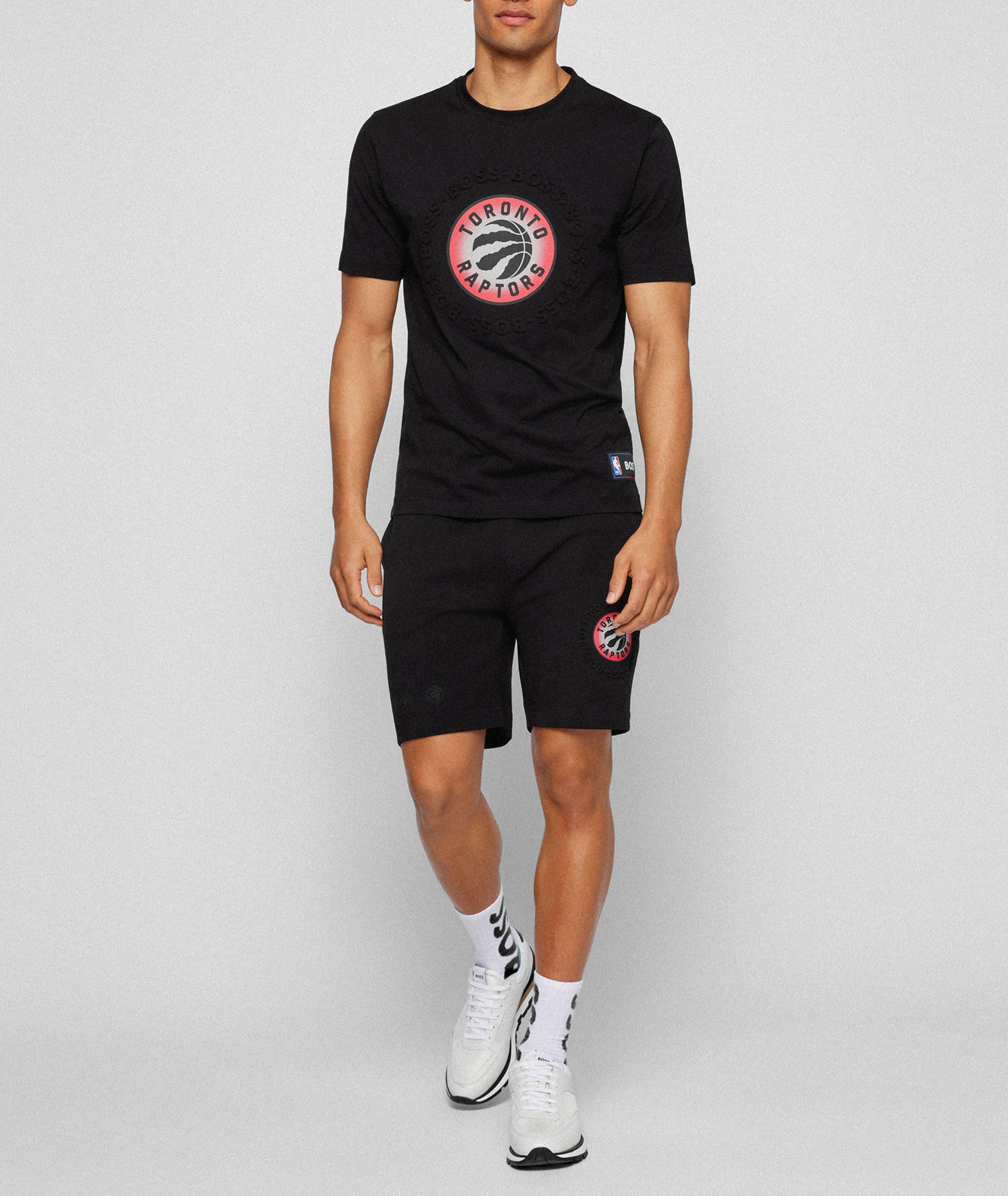 BOSS x NBA Raptors Logo T-Shirt image 4
