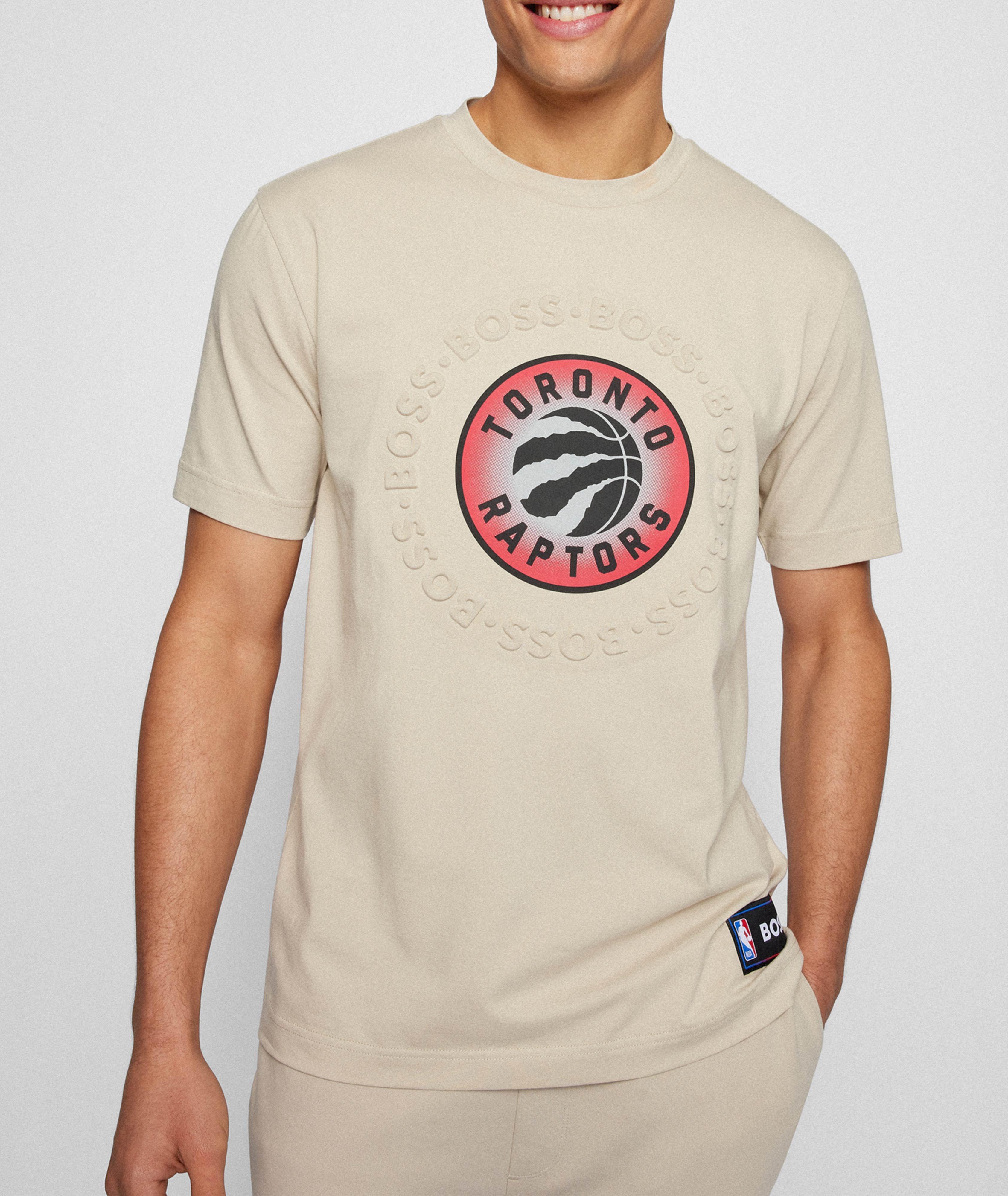 BOSS x NBA Raptors Logo T-Shirt image 3