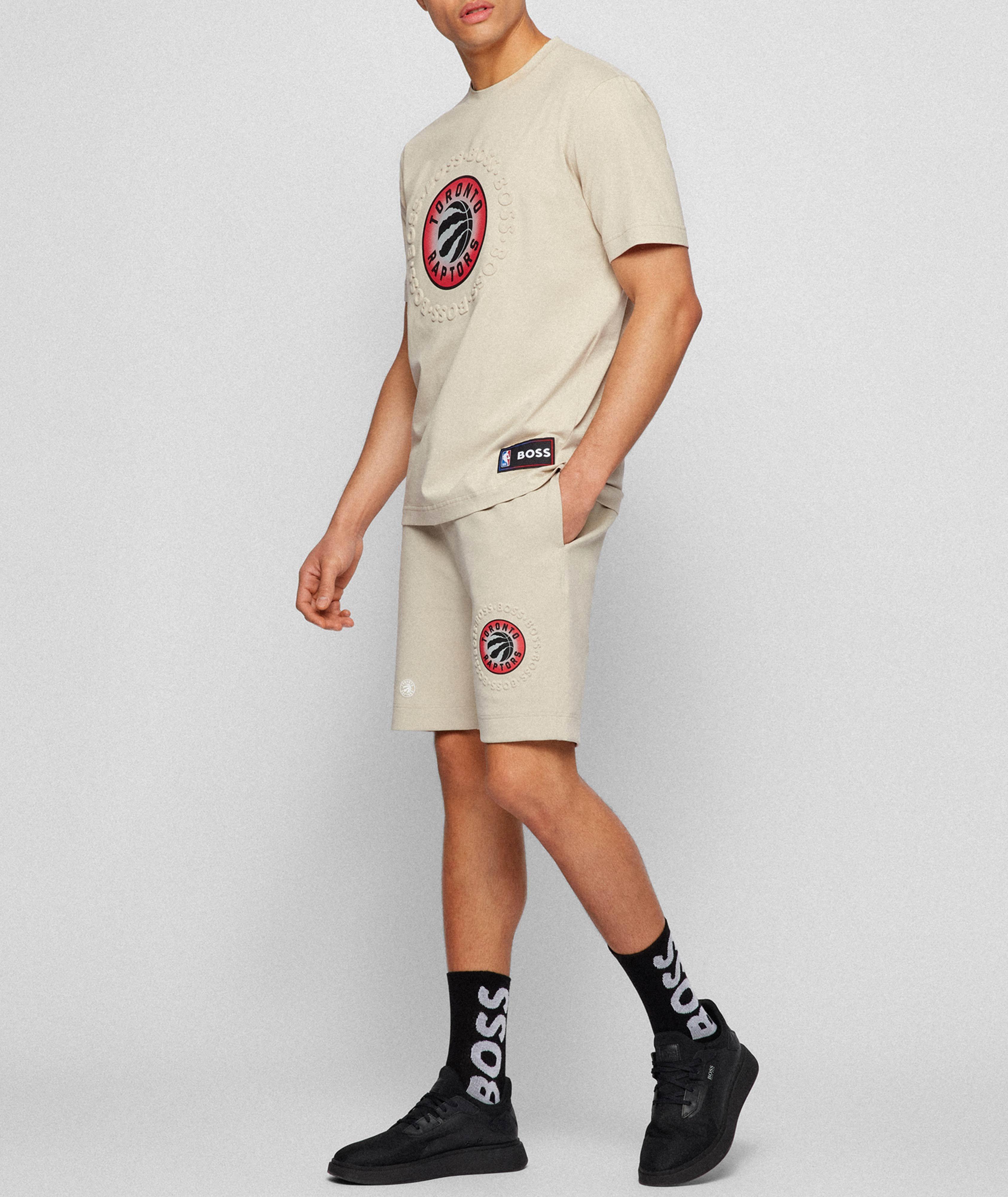 BOSS x NBA Raptors Logo T-Shirt image 4