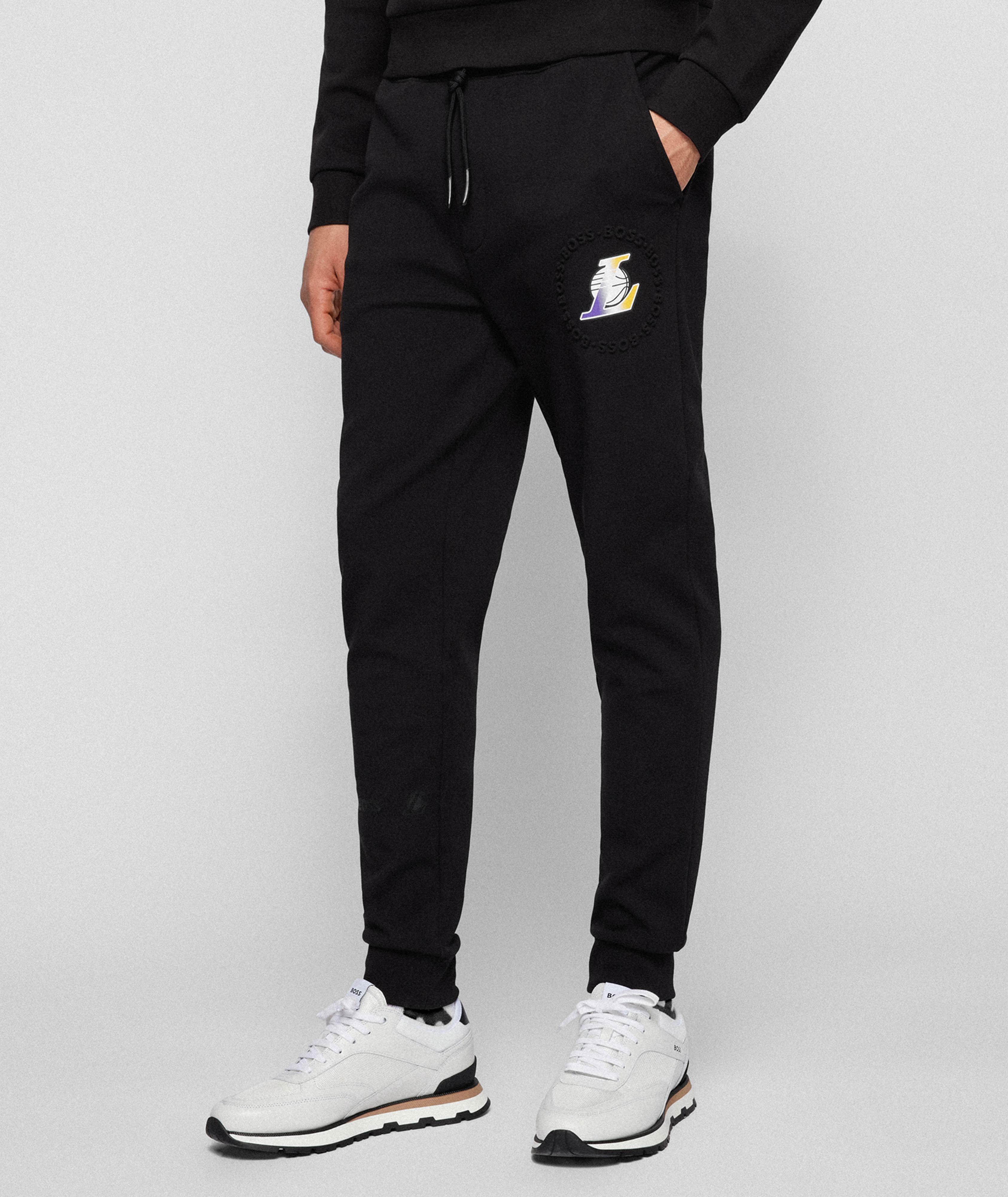 Pantalon sport avec logo des Lakers, collection NBA image 1