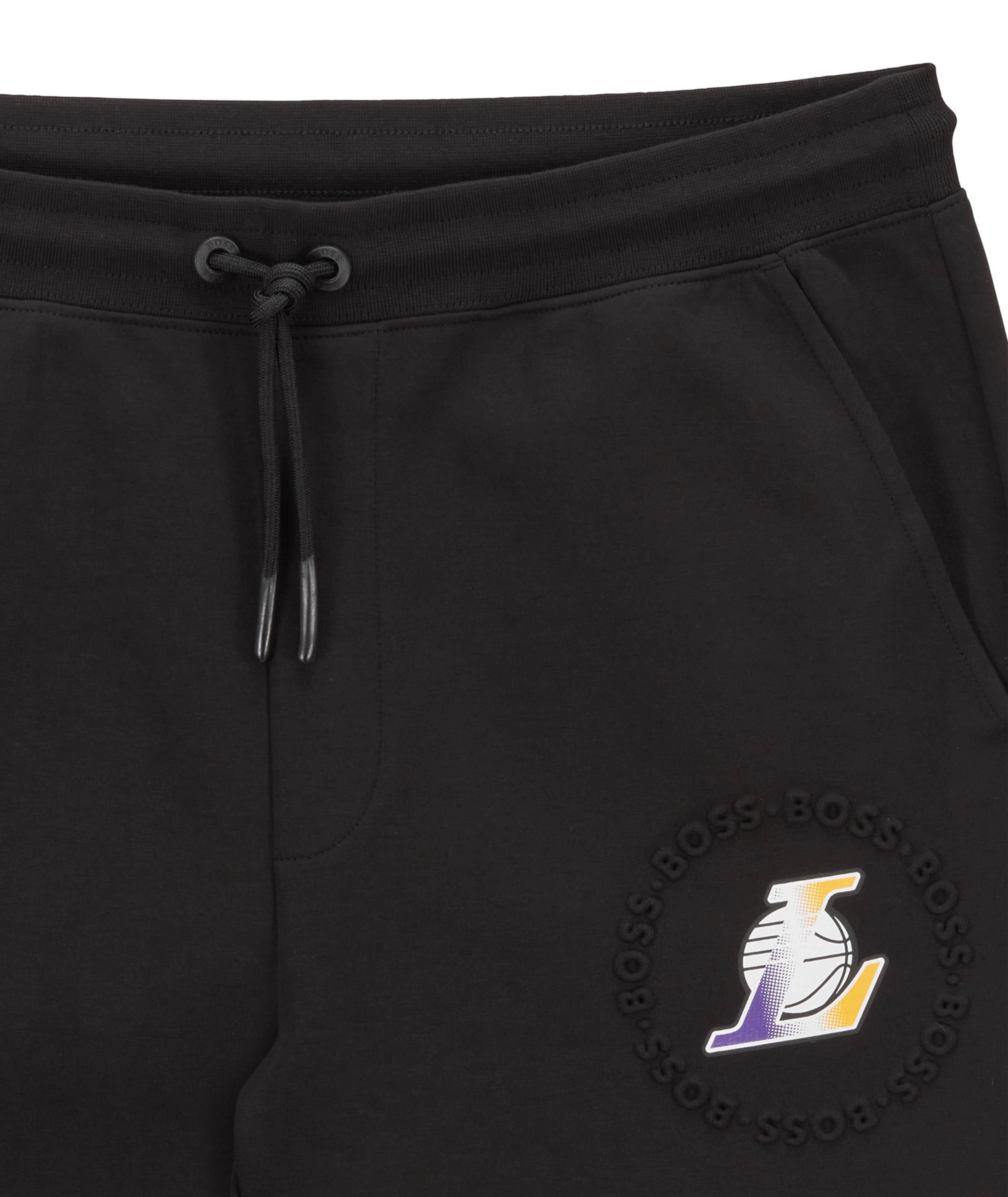 Pantalon sport avec logo des Lakers, collection NBA image 4