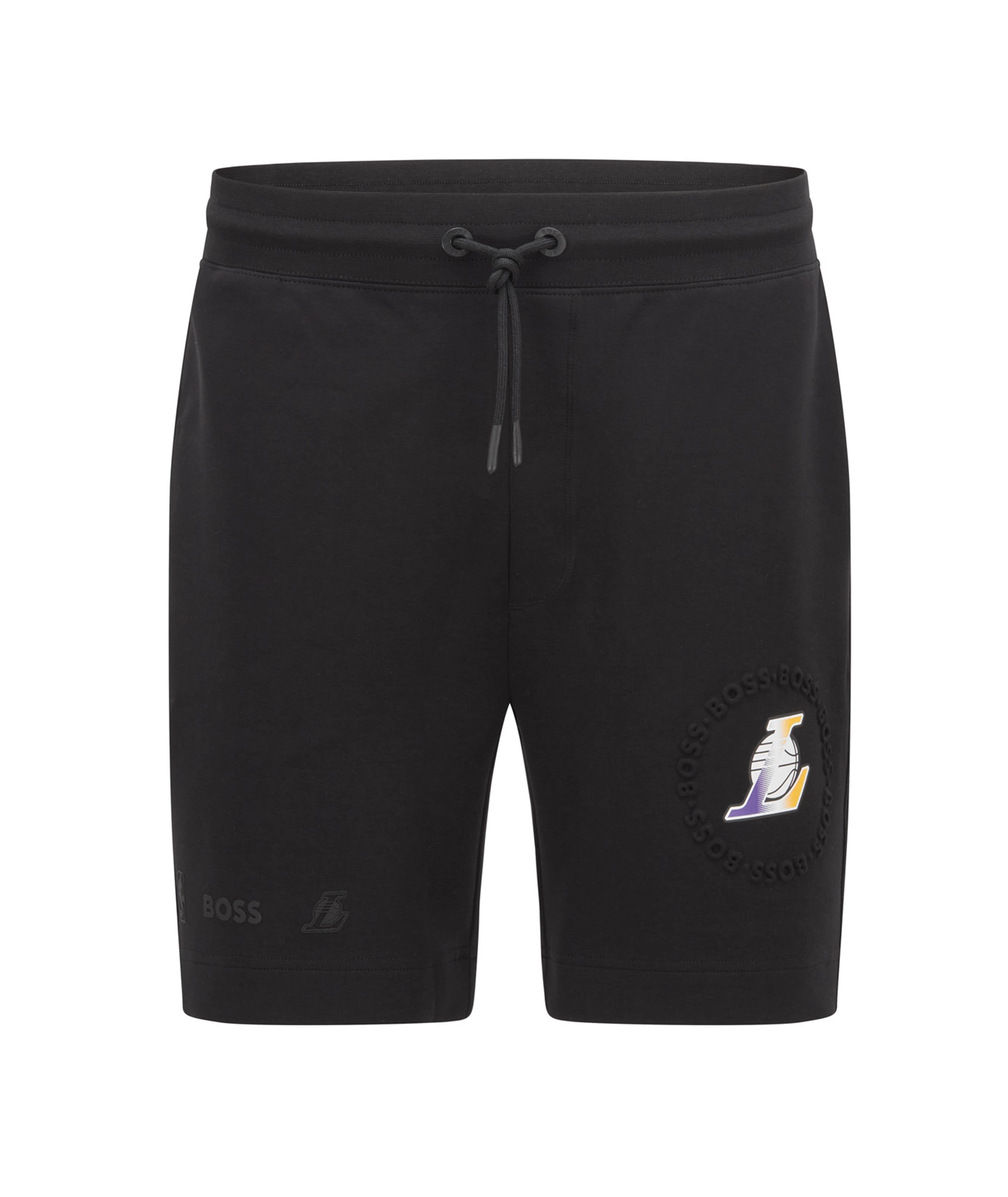 BOSS x NBA Lakers Logo Shorts image 0