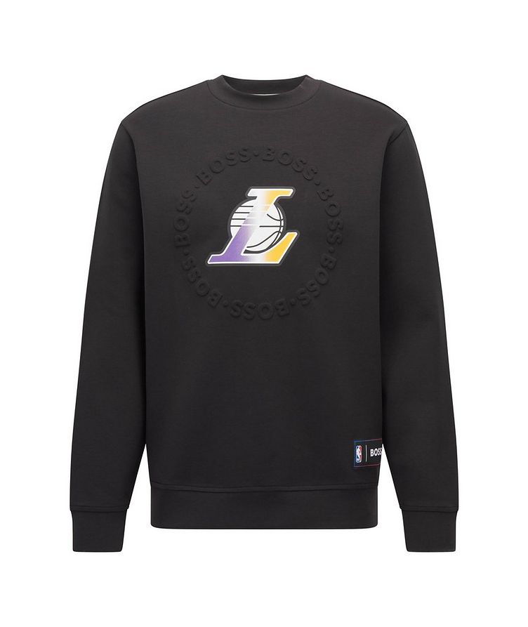 BOSS x NBA Lakers Logo Sweatshirt image 0