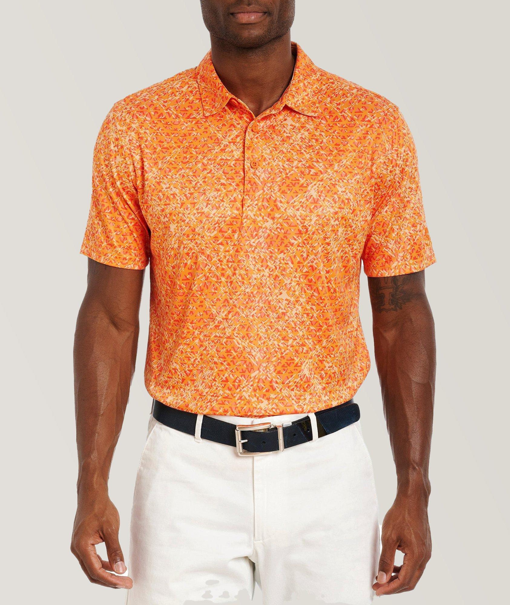 robert graham orange shirt