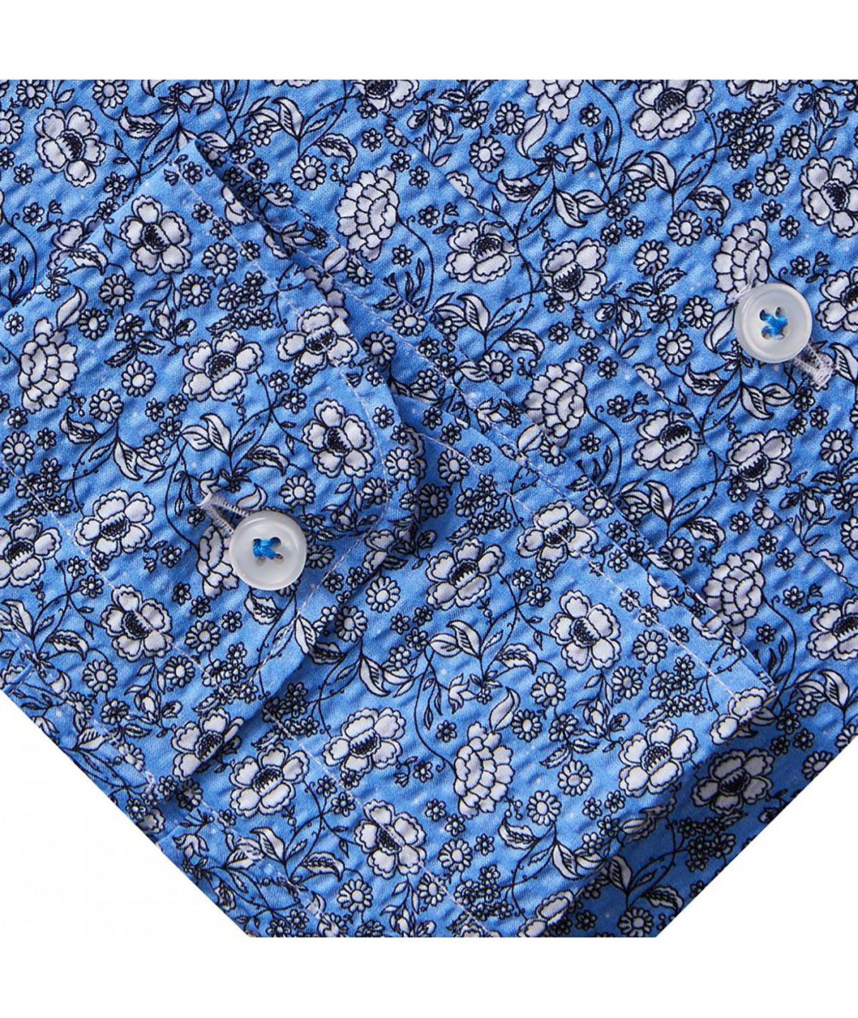 Floral Summer Textured Shirt image 2